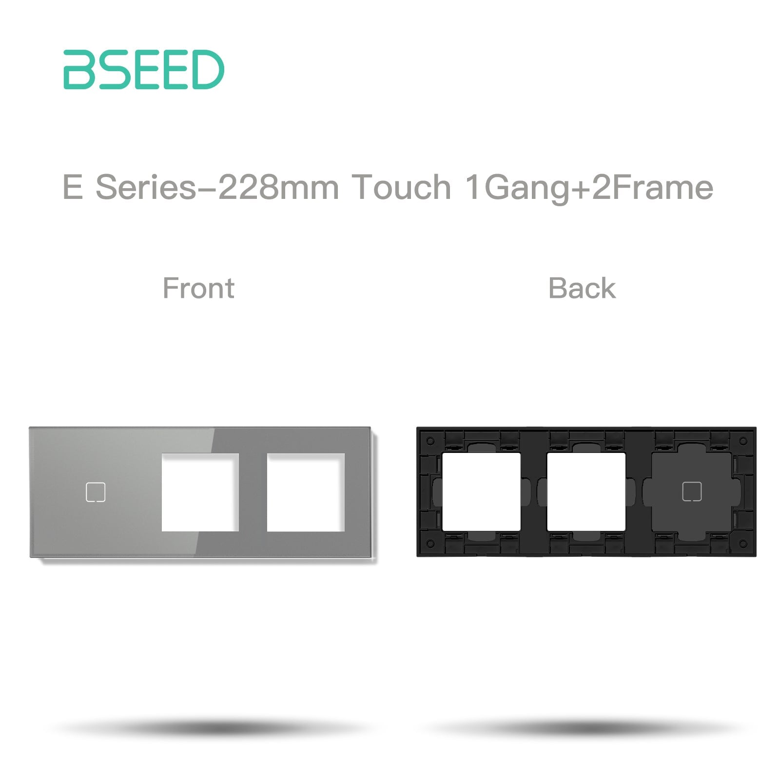 BSEED Echo Touch DIY Part Customized Free Combinations Glass Panels Light Switches Bseedswitch 