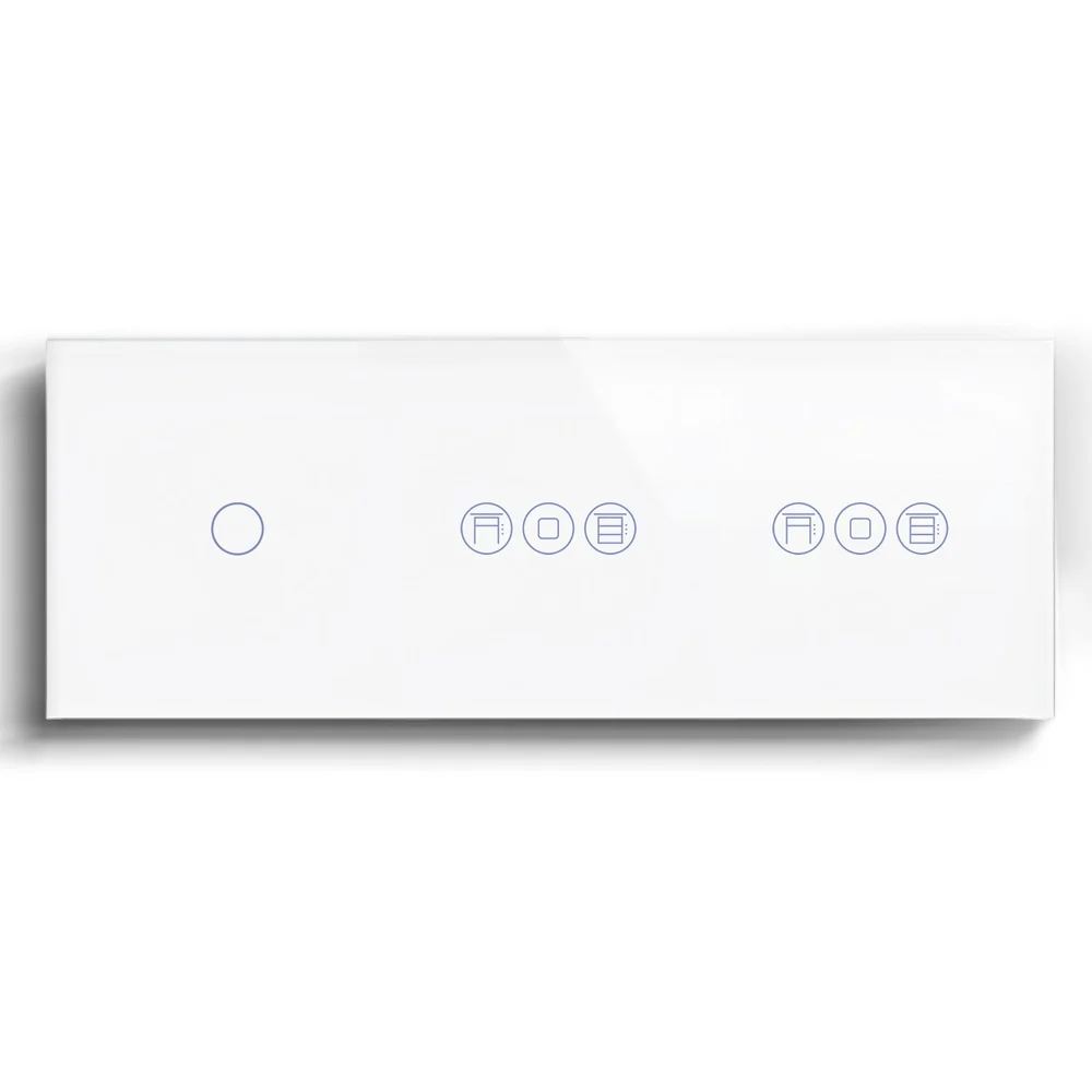 BSEED Product Customization Bseedswitch zigbee 1gang switch with double zigbee roller shutter switch 