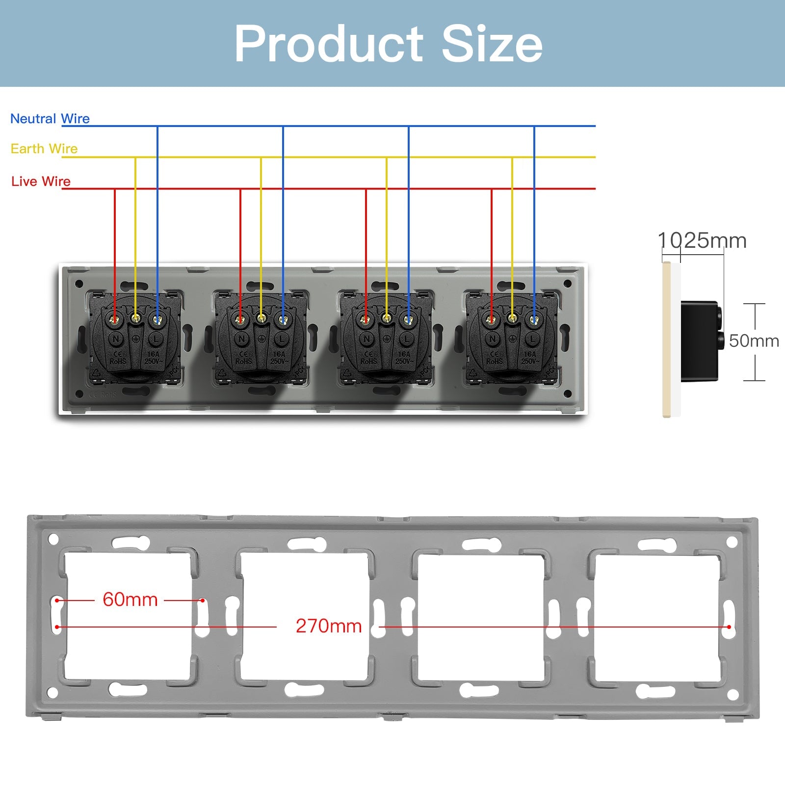 Fr Socket Types BSEED FR Wall Sockets Type-C Interface Outlet Wall Socket With Charge ...