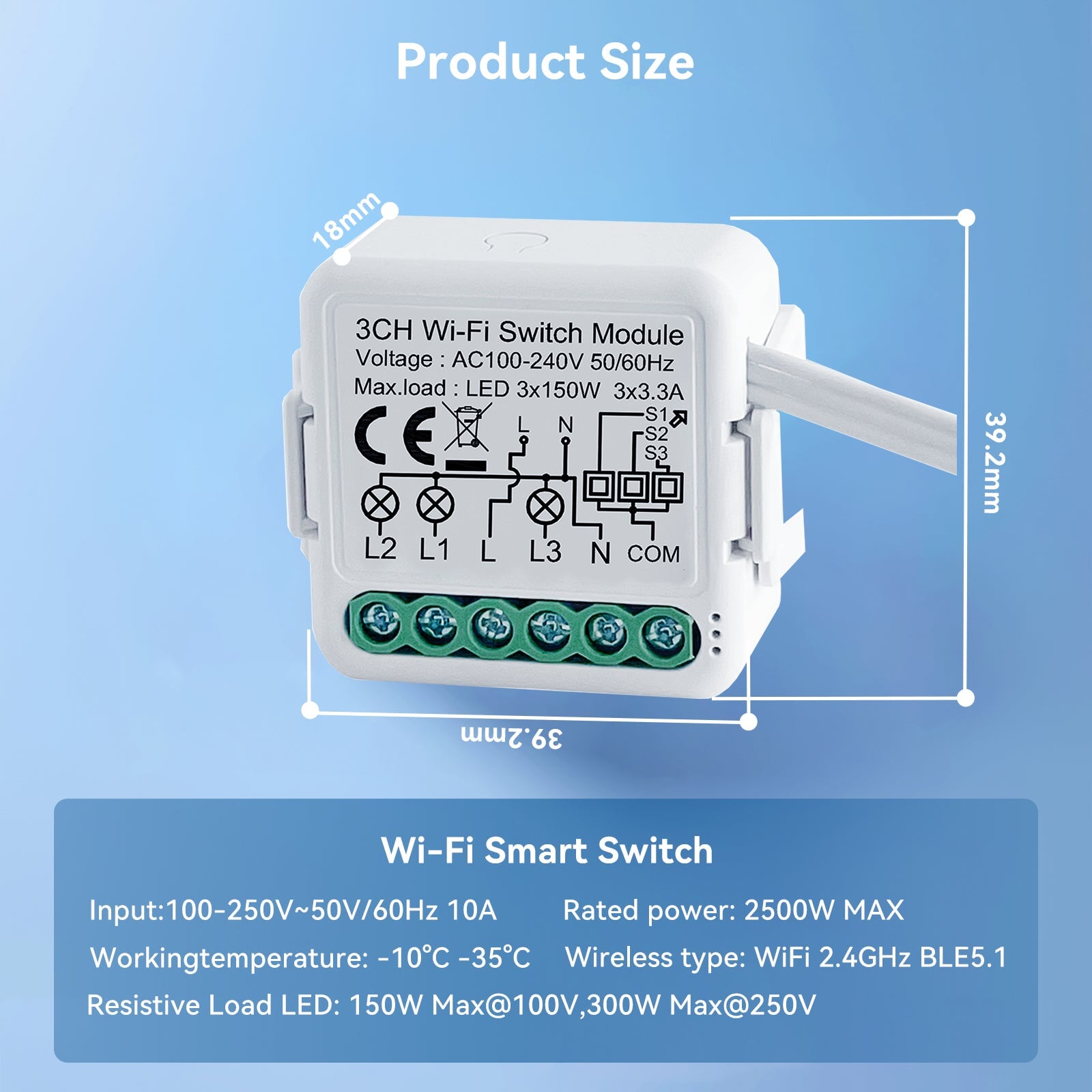 BSEED Smart wifi switch module wall 2Ch WiFi light switch module Light Switches Bseedswitch 