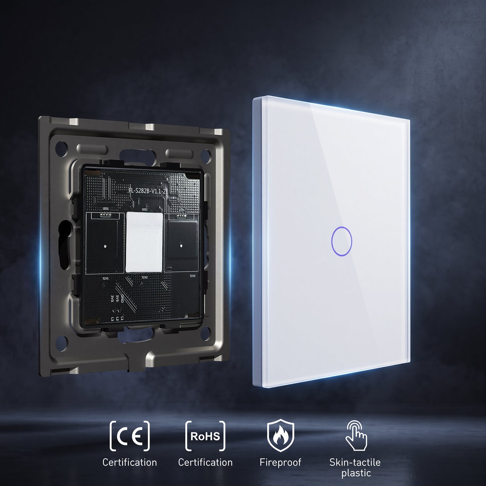 Bseed Smart Matter Wifi Light Switch Electrical Wall Light switches Light Switches Bseedswitch 