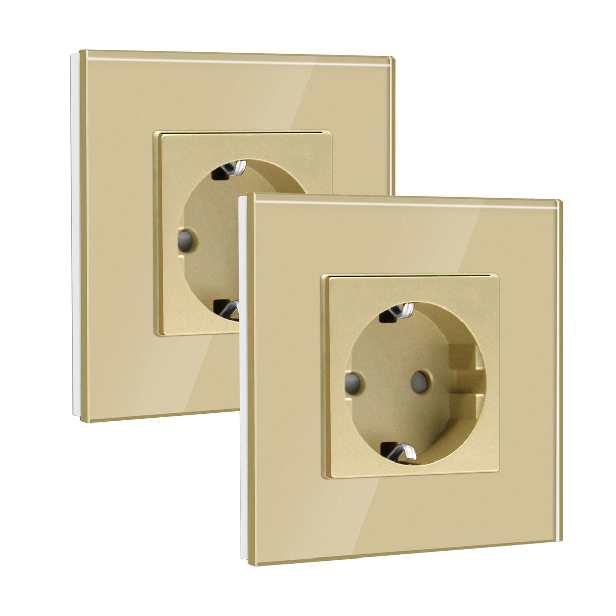 BSEED EU Wall Sockets Power Outlets Glass Panel 16A Multiple packaging Power Outlets & Sockets Bseedswitch 