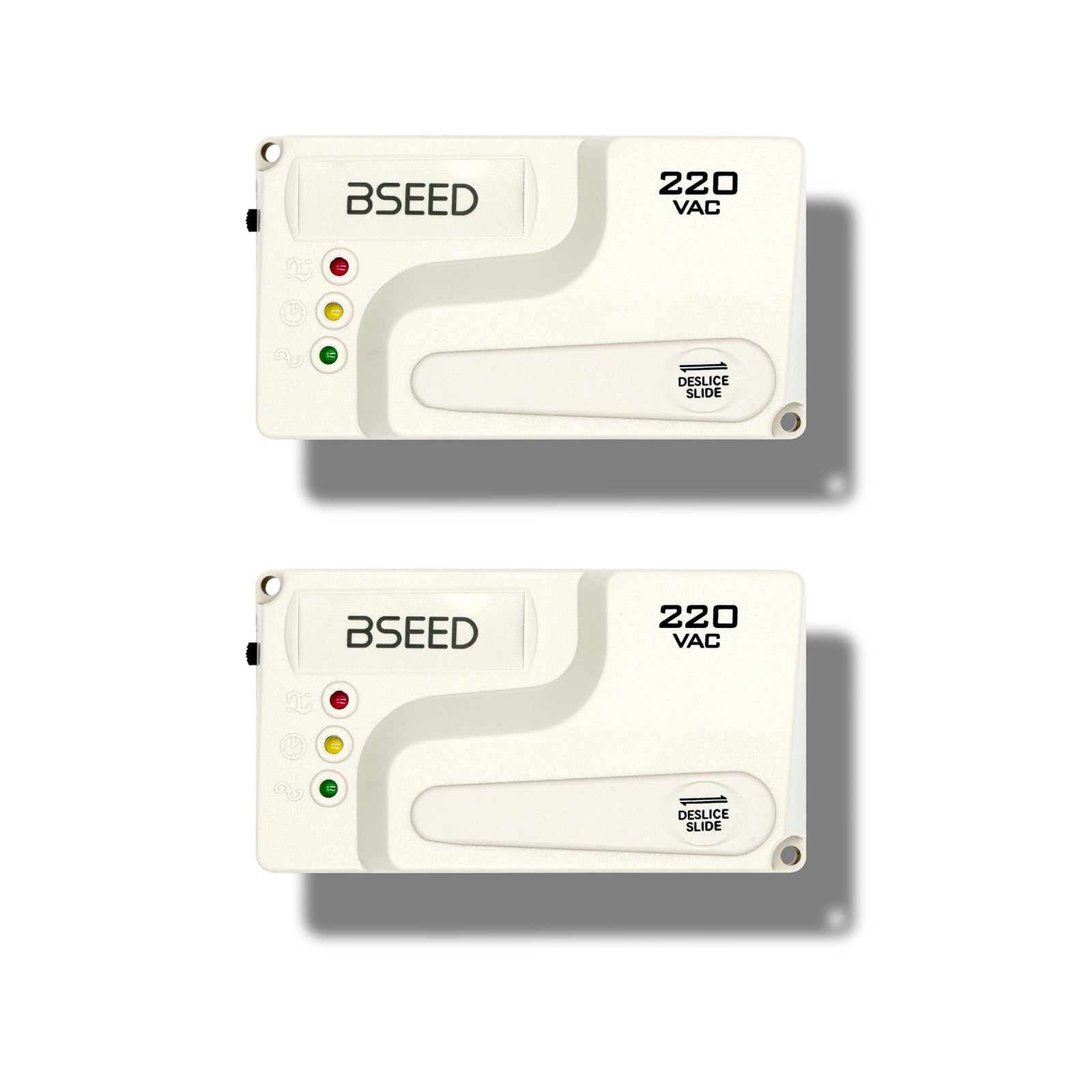 BSEED US Standard PC Series Power Protector Socket Voltage 50 Hz-60 Hz 220V Wall Socket Cable Protector Voltage Transformers & Regulators Bseedswitch 2 Pcs/Pack 