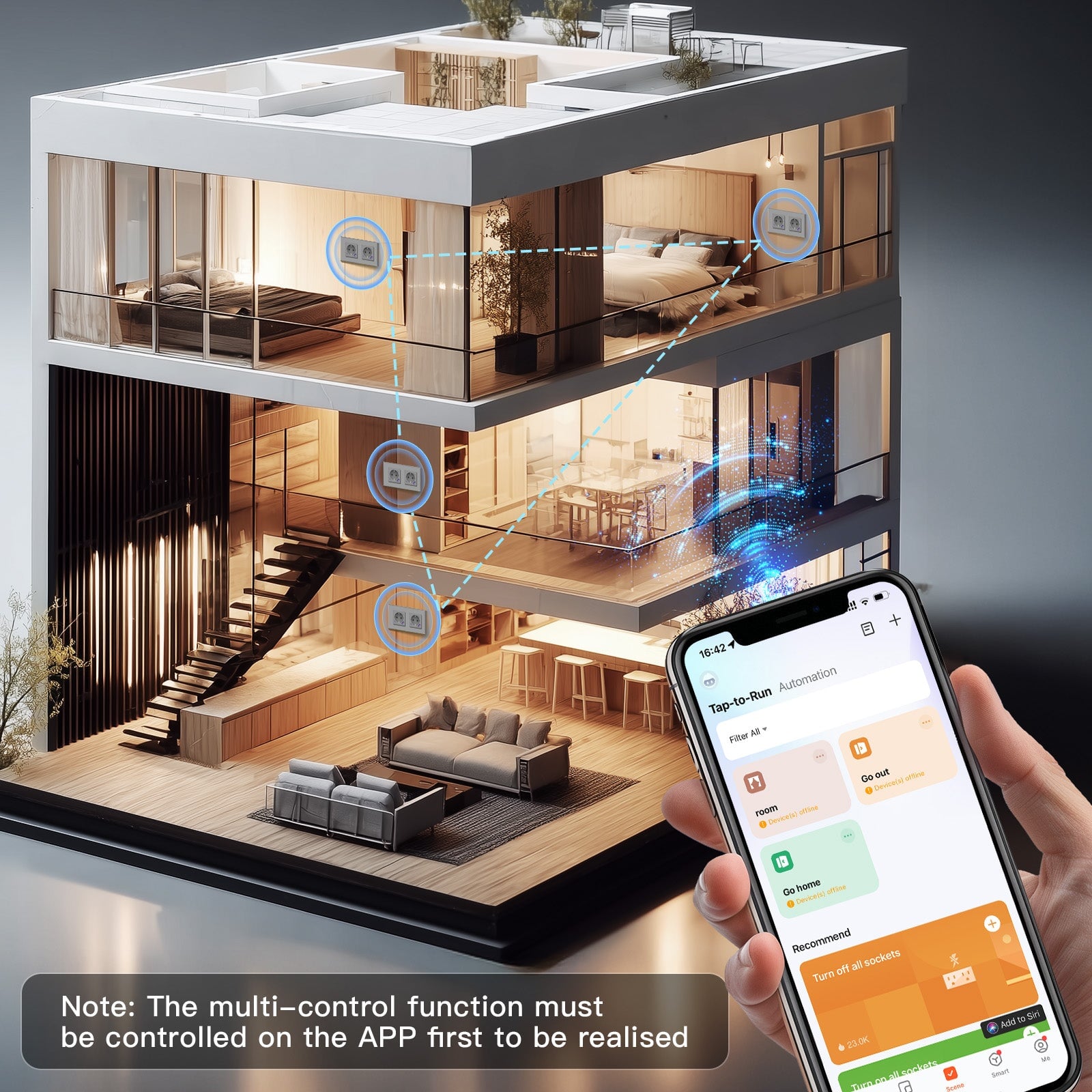 BSEED EU Wifi sockets Type-C With USB With Energy Monitoring socket Bseedswitch 