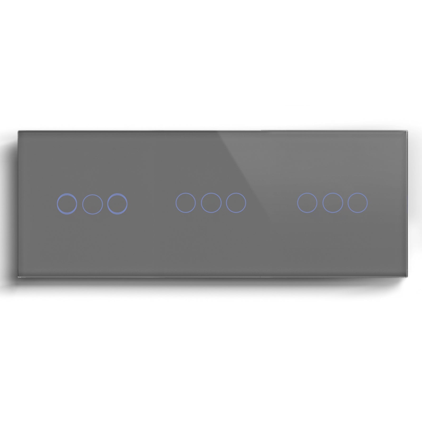 Bseed Smart WLAN Dreifach-Lichtschalter (mit Neutralleiter) Lichtschalter Bseedswitch 