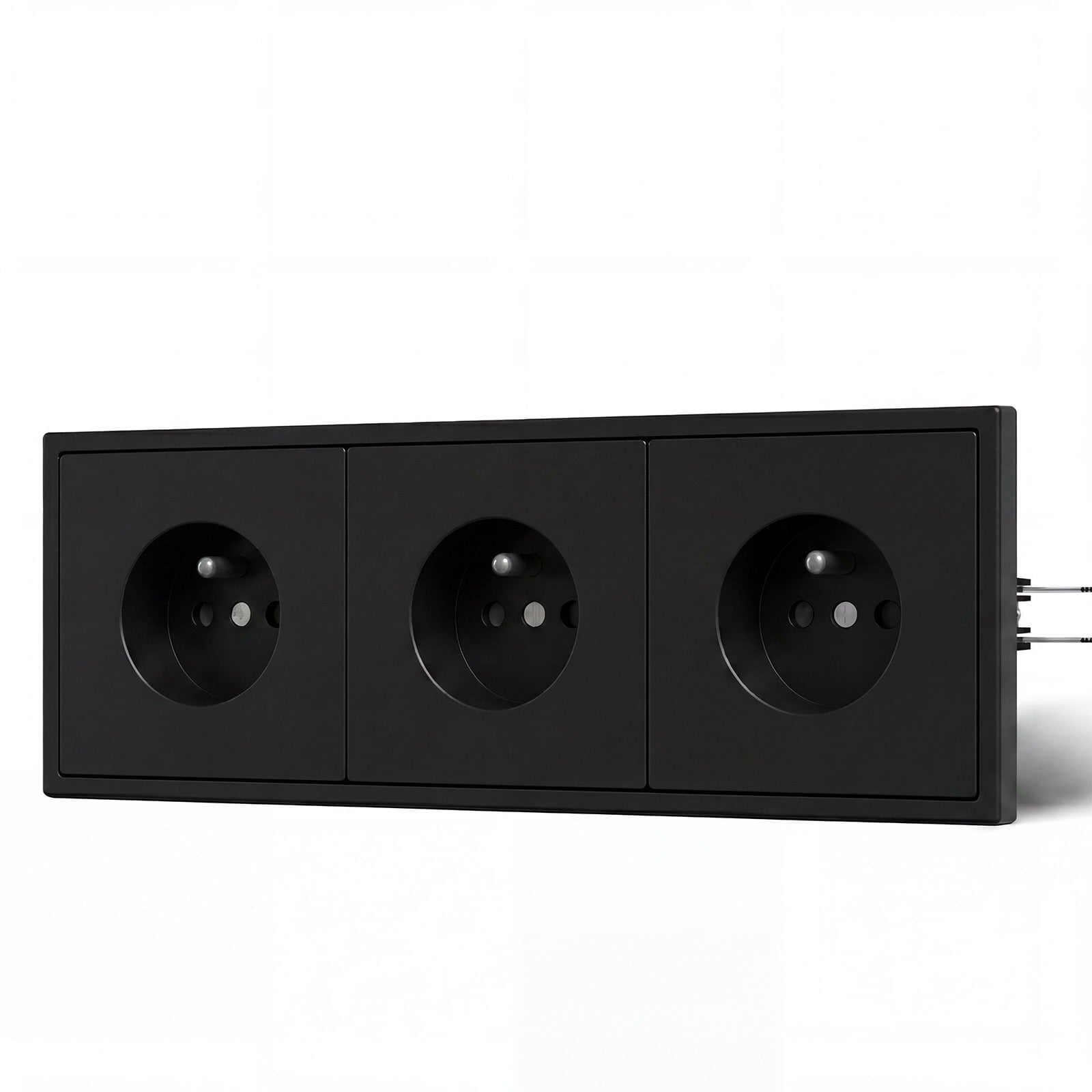 Grand Series Elektrische Wandsteckdose nach französischem Standard, 16A, mit Krallen, Steckdosen & Schalter Bseedswitch 