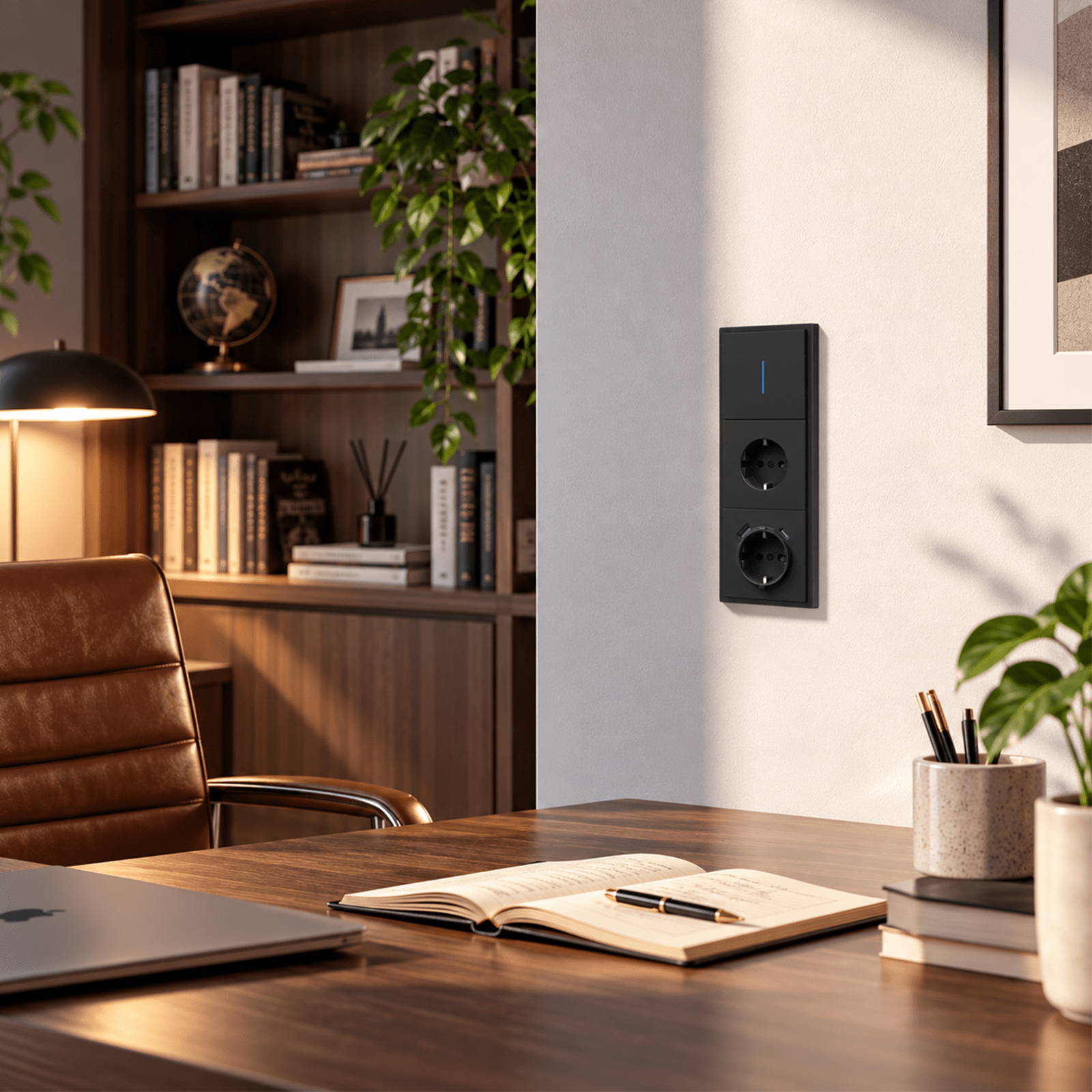 Grand Series DIY Part Customized free combinations Plastic Panels Black Color Power Outlets & Sockets Bseedswitch 