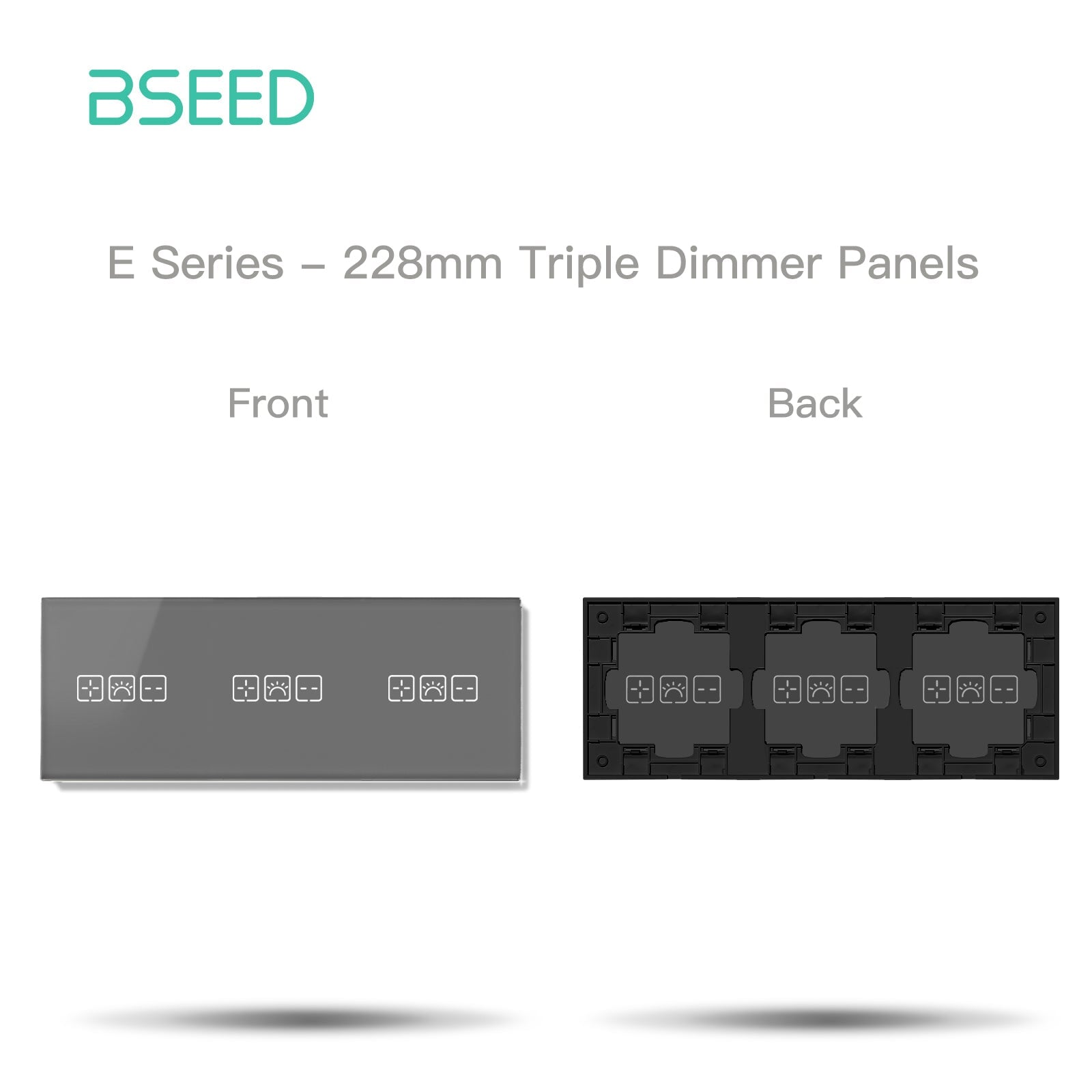 BSEED Echo Touch DIY Part Customized Free Combinations Glass Panels Light Switches Bseedswitch 