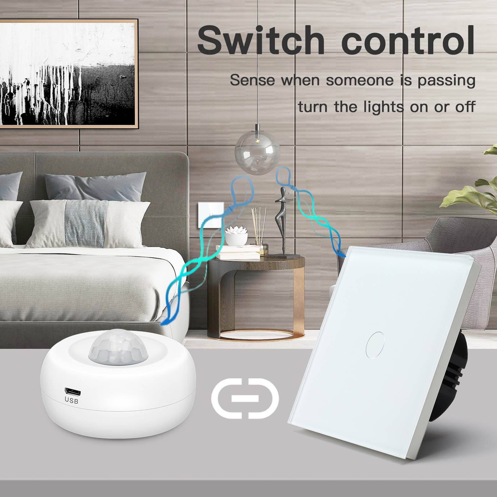 BSEED Smart Sensor Switch Wifi Sensor Switch Zigbe Sensor Switch Set Samrt Alarm sensor switch Bseed official 