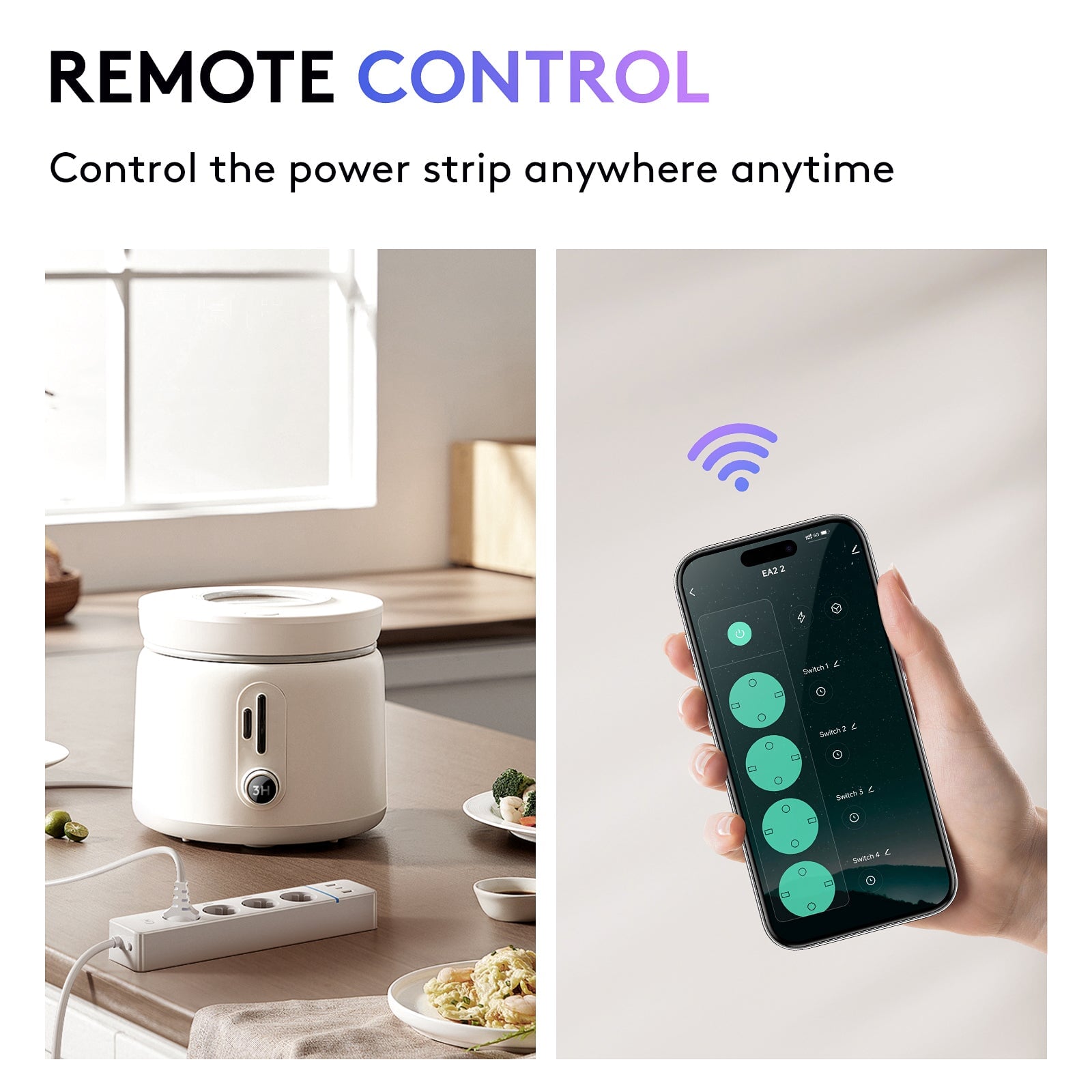 BSEED Smart Wifi Plug With Energy Monitoring 30W USB and Type-C Ports Work With Alexa and Google Bseedswitch 