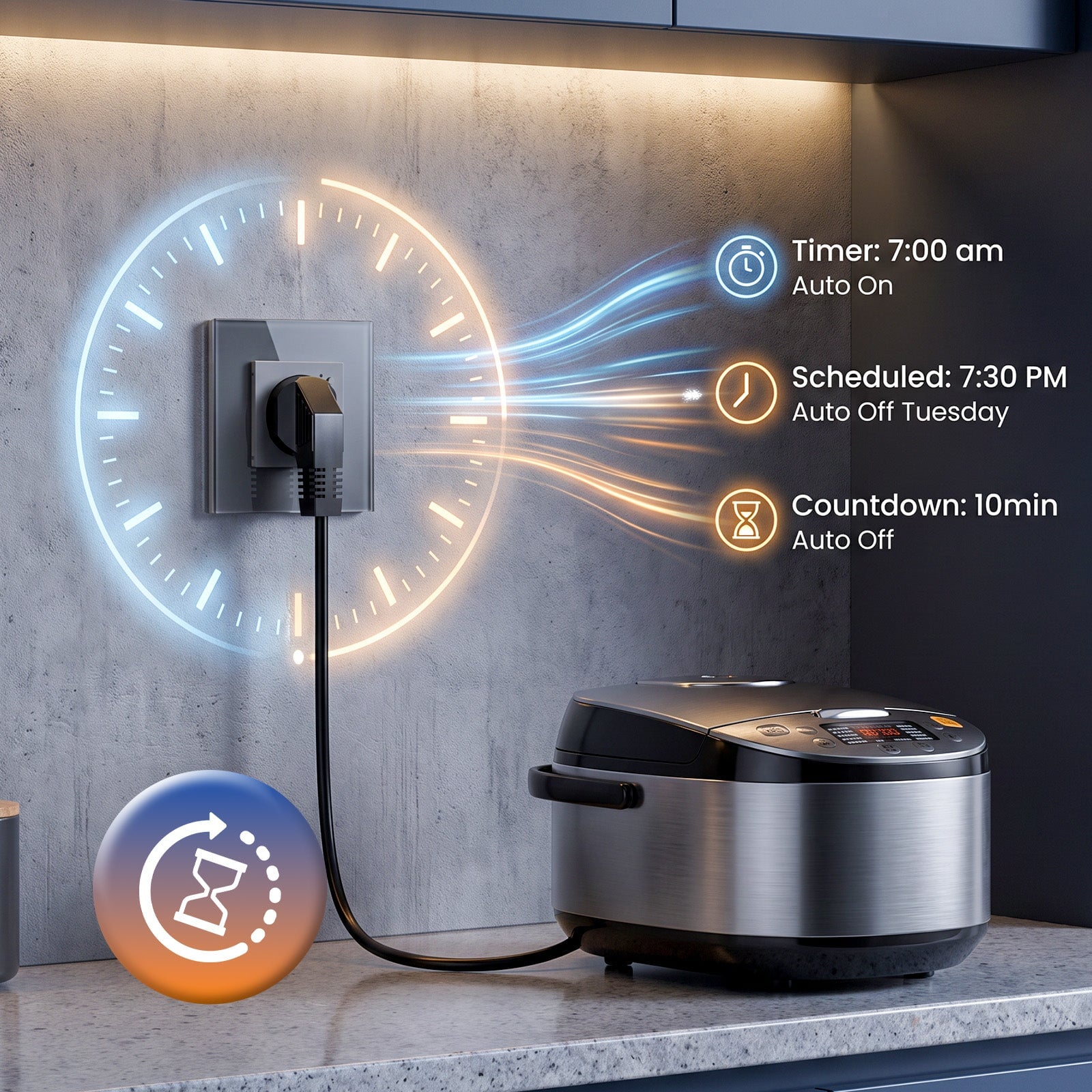 BSEED Zigbee Eu Standards Socket Work with Alexa Google Assitant Smart Zigbee Socket socket Bseedswitch 