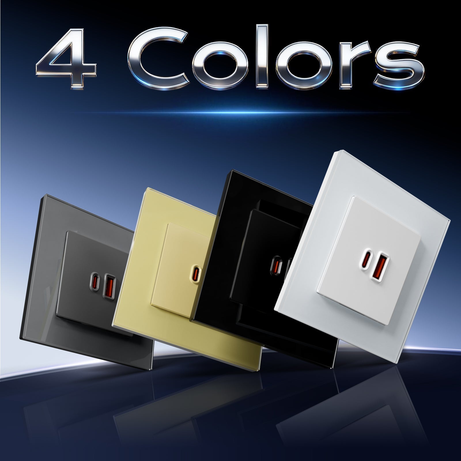 BSEES Heritage USB C 65W Fast Charge Socket PD3.0 Protocols Socket Wall Socket With Fast Charge usb Power Outlets & Sockets Bseedswitch 