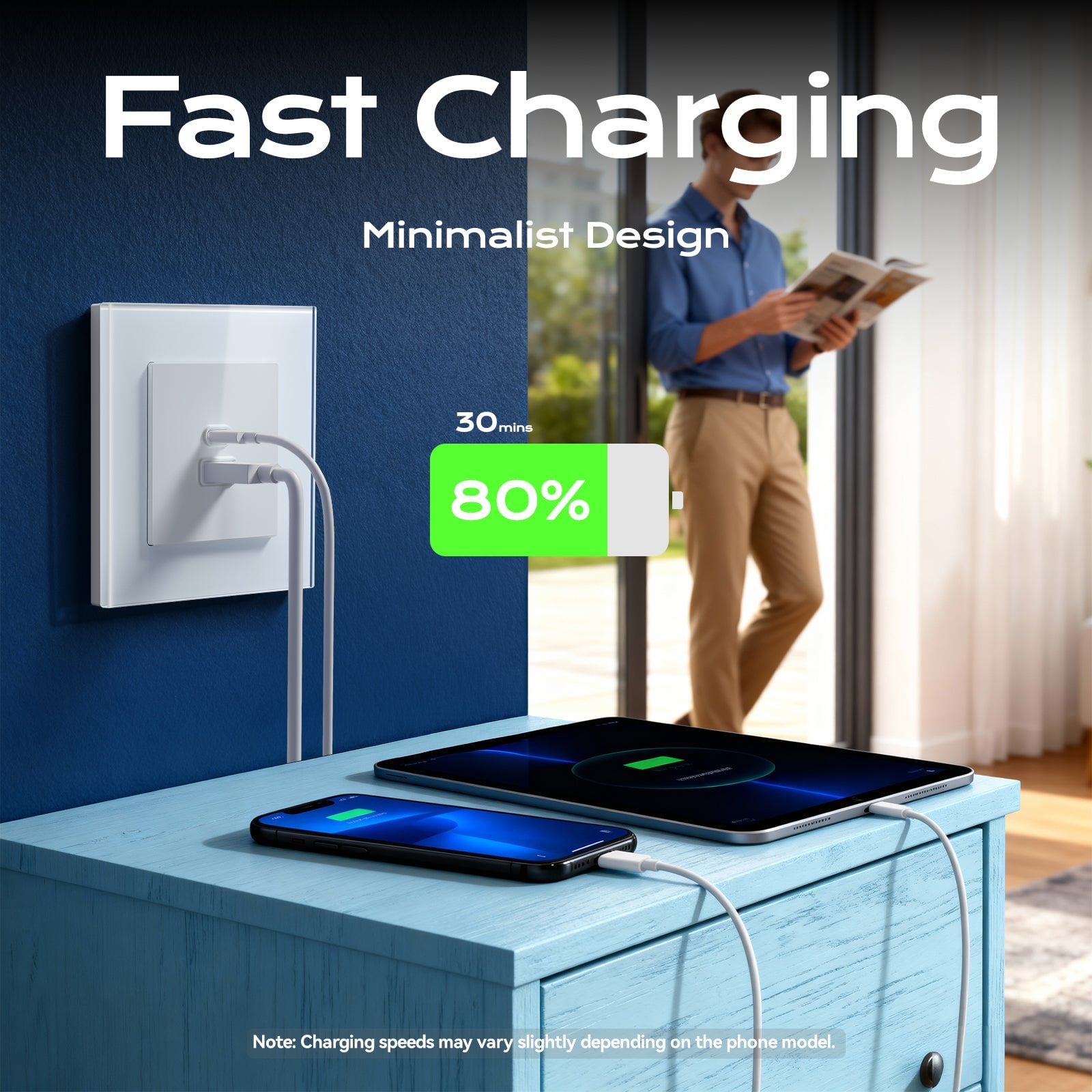 BSEES Heritage USB C 65W Fast Charge Socket PD3.0 Protocols Socket Wall Socket With Fast Charge usb Power Outlets & Sockets Bseedswitch 