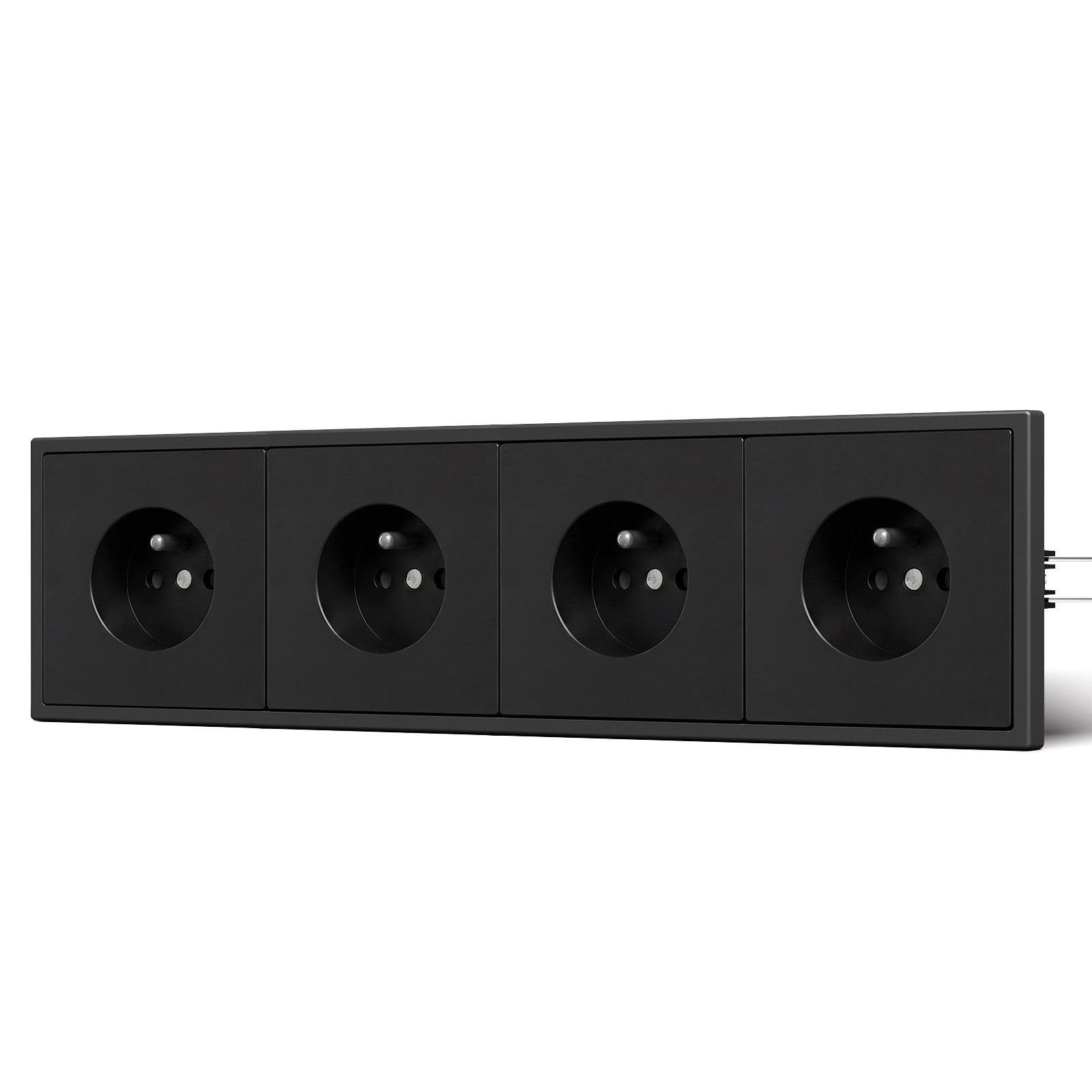 Grand Series Elektrische Wandsteckdose nach französischem Standard, 16A, mit Krallen, Steckdosen & Schalter Bseedswitch 