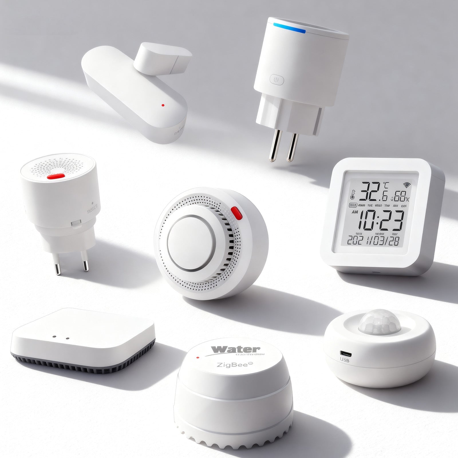 BSEED Advanced Sensor Kit Sensor Sets Shop Smart Home Solutions Kit Work with Alexa Google assistant (Copy) Home Automation Kits Bseedswitch 