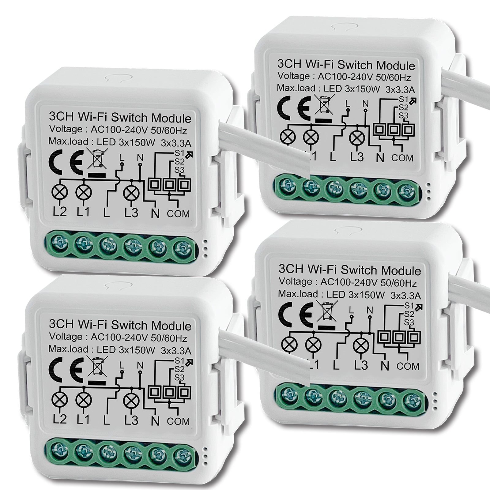 BSEED Smart wifi switch module wall 2Ch WiFi light switch module Light Switches Bseedswitch 