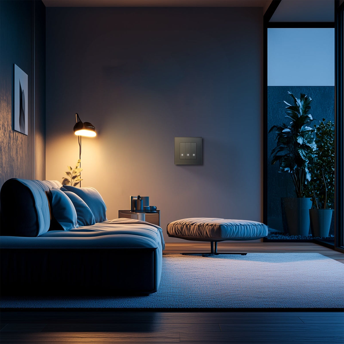 EC WiFi Click light switch Kan Multi-control Glas Panel Werken met Alexa/Google Home Besturen via Tuya/Samrt Life light switches Bseedswitch 