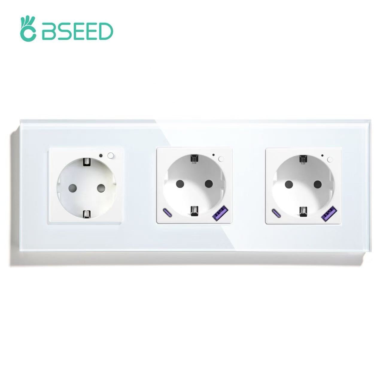 BSEED Produktanpassung Bseedswitch WLAN EU-Steckdose mit WLAN EU-Steckdose mit USB-C-Anschluss 