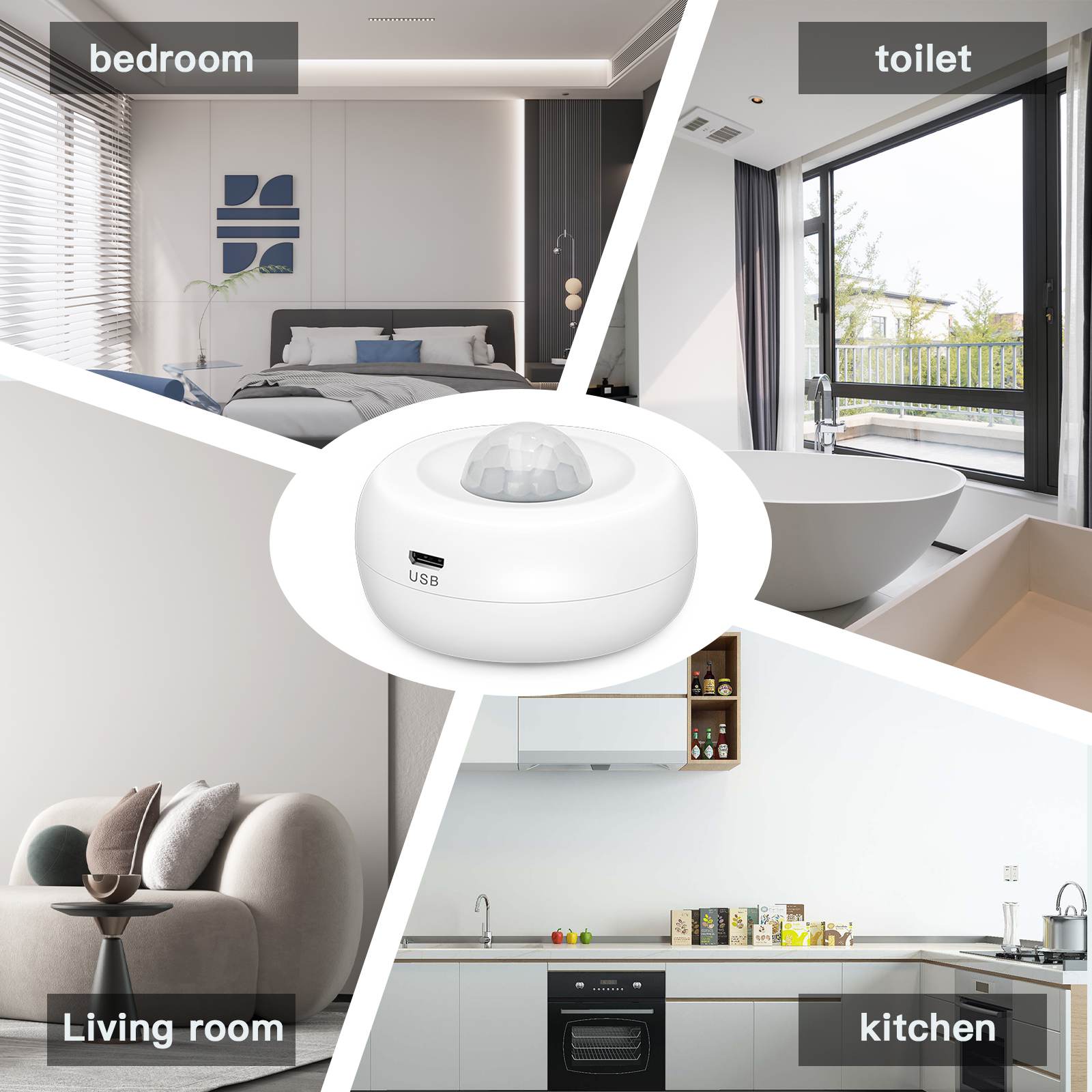 BSEED Smart Sensor Switch Wifi Sensor Switch Zigbe Sensor Switch Set Samrt Alarm sensor switch Bseed official 