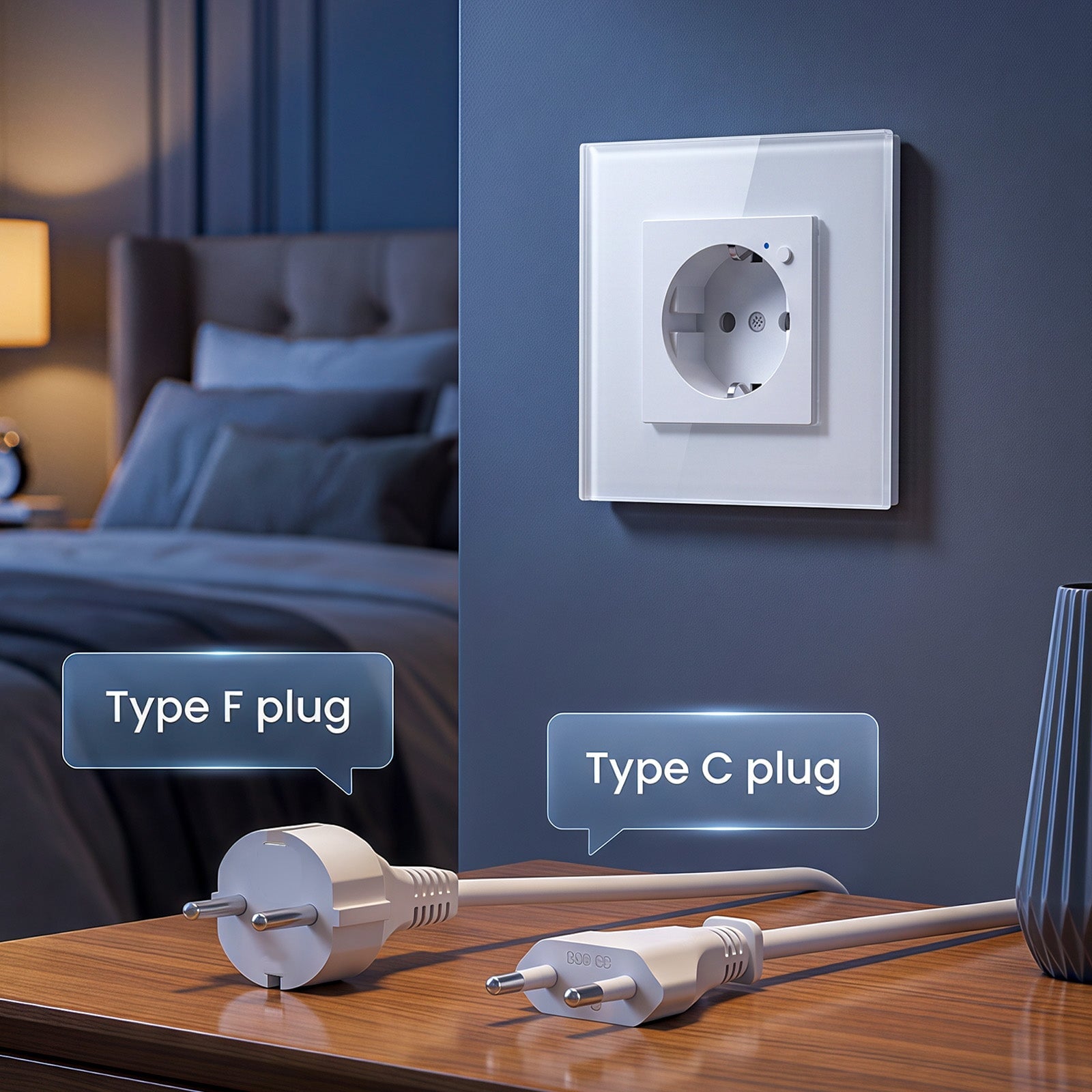 BSEED Zigbee Eu Standards Socket Work with Alexa Google Assitant Smart Zigbee Socket socket Bseedswitch 