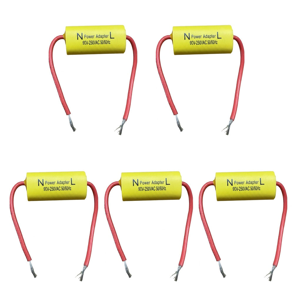BSEED Dimmer Switch Adapter and Wifi Switch Capacitor Light Switches Bseedswitch Wifi Capacitor(no neutral switch) 5PCS 