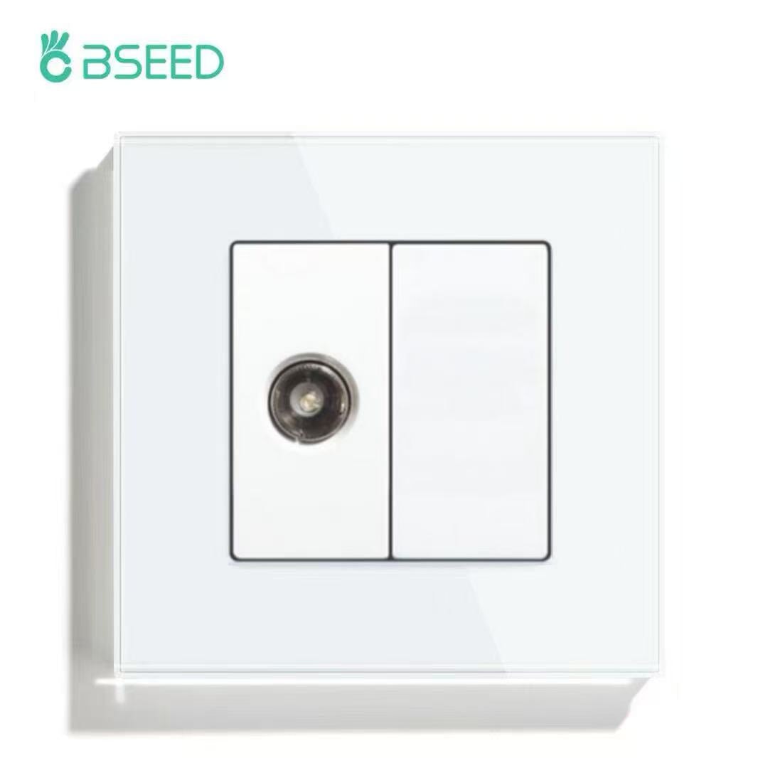 BSEED Product Customization Bseedswitch tv socket and blank key 
