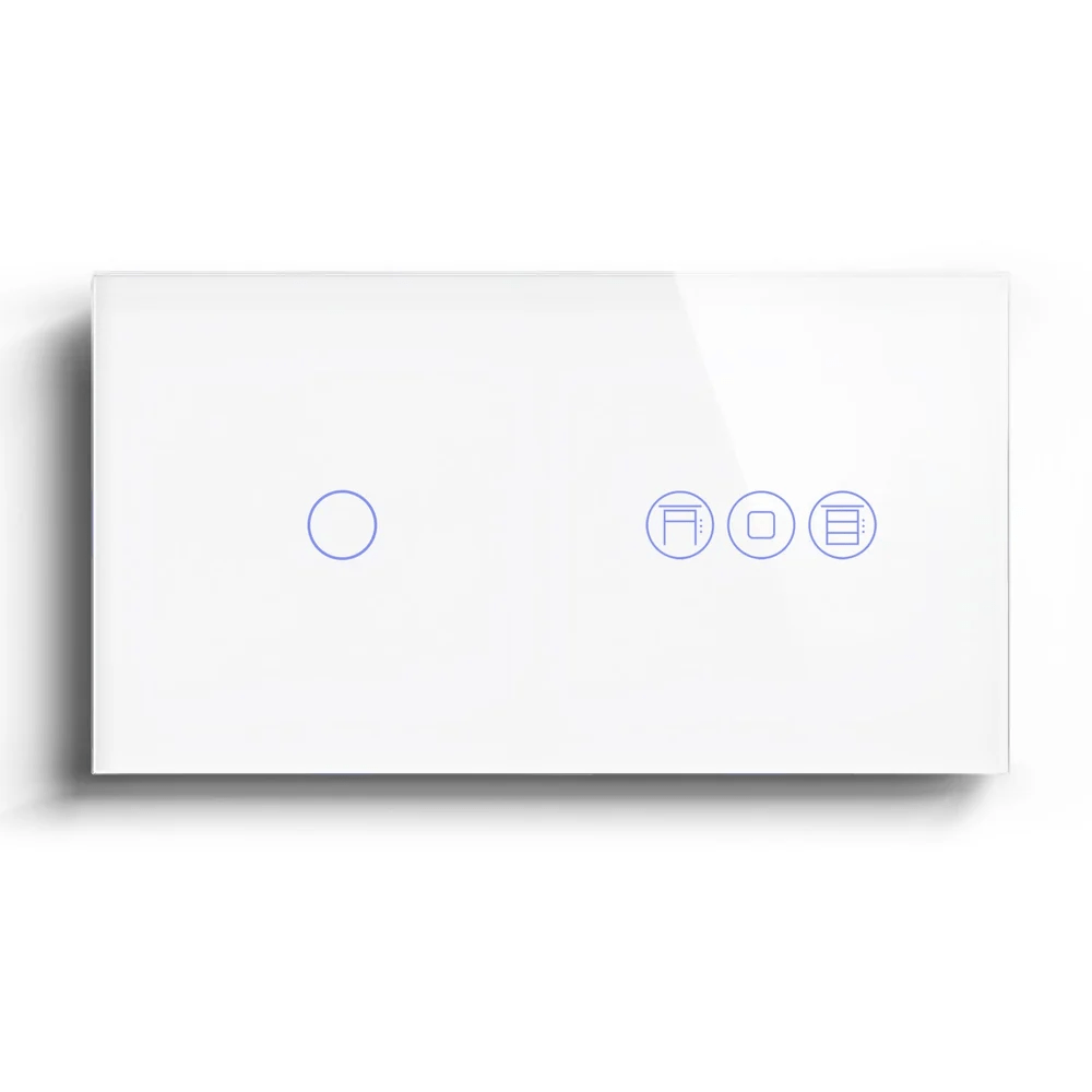 BSEED Product Customization Bseedswitch 1gang 2way touch switch with wifi roller shutter switch 