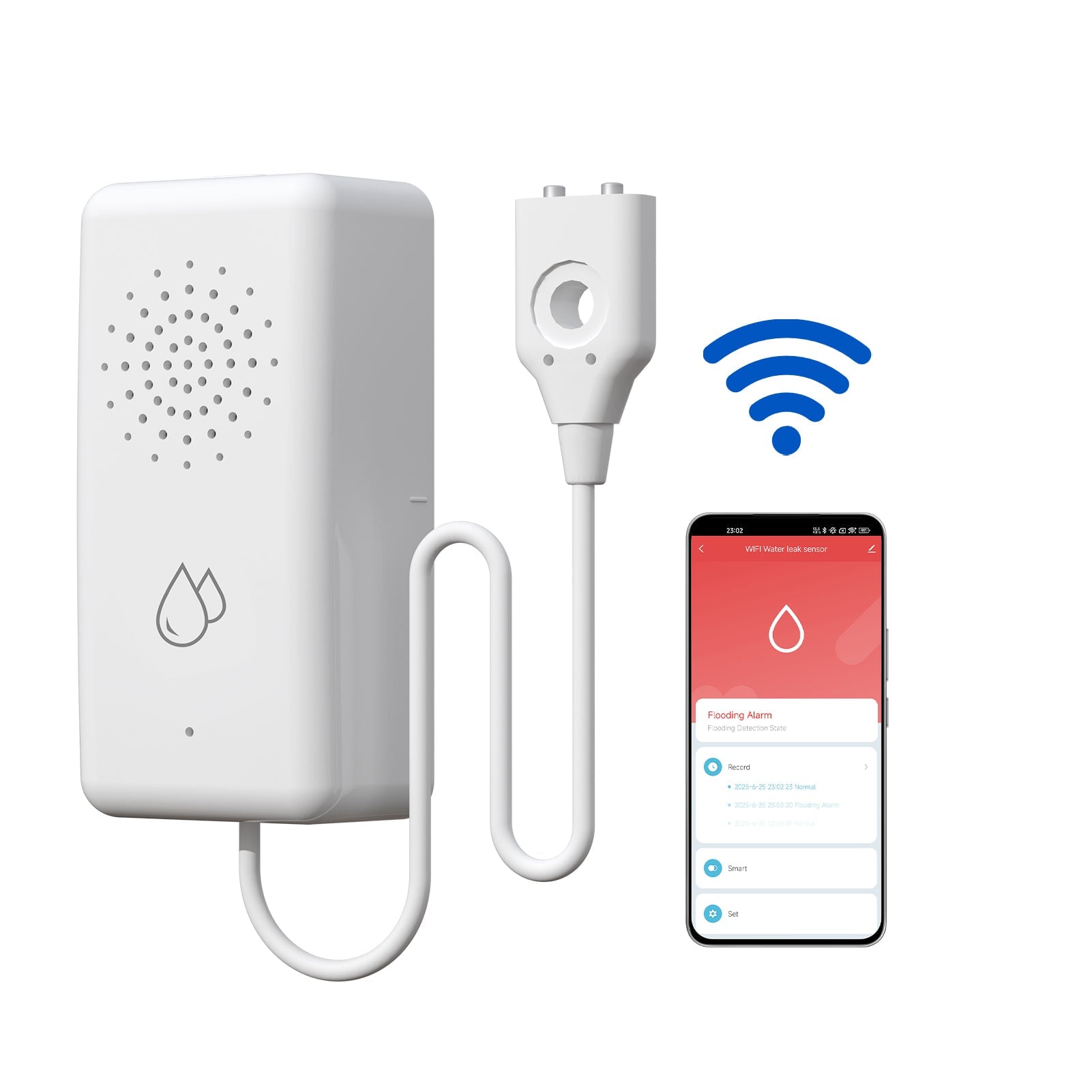 BSEED Smart Sensor Switch Wifi Sensor Switch Zigbe Sensor Switch Set Samrt Alarm sensor switch Bseed official Wifi Water Sensor 