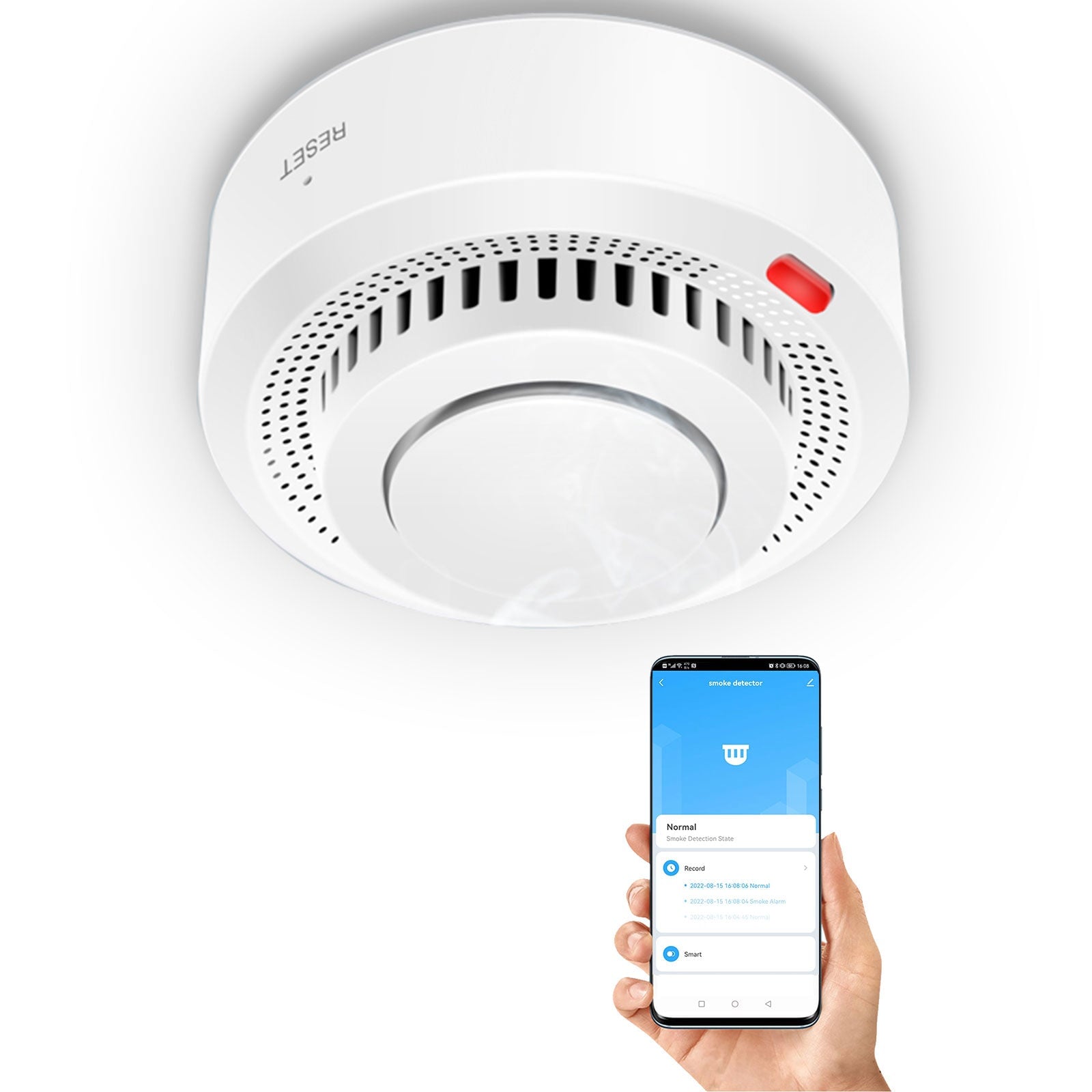 BSEED Smart Sensor Switch Wifi Sensor Switch Zigbe Sensor Switch Set Samrt Alarm sensor switch Bseed official Zigbee Smoky Sensor 