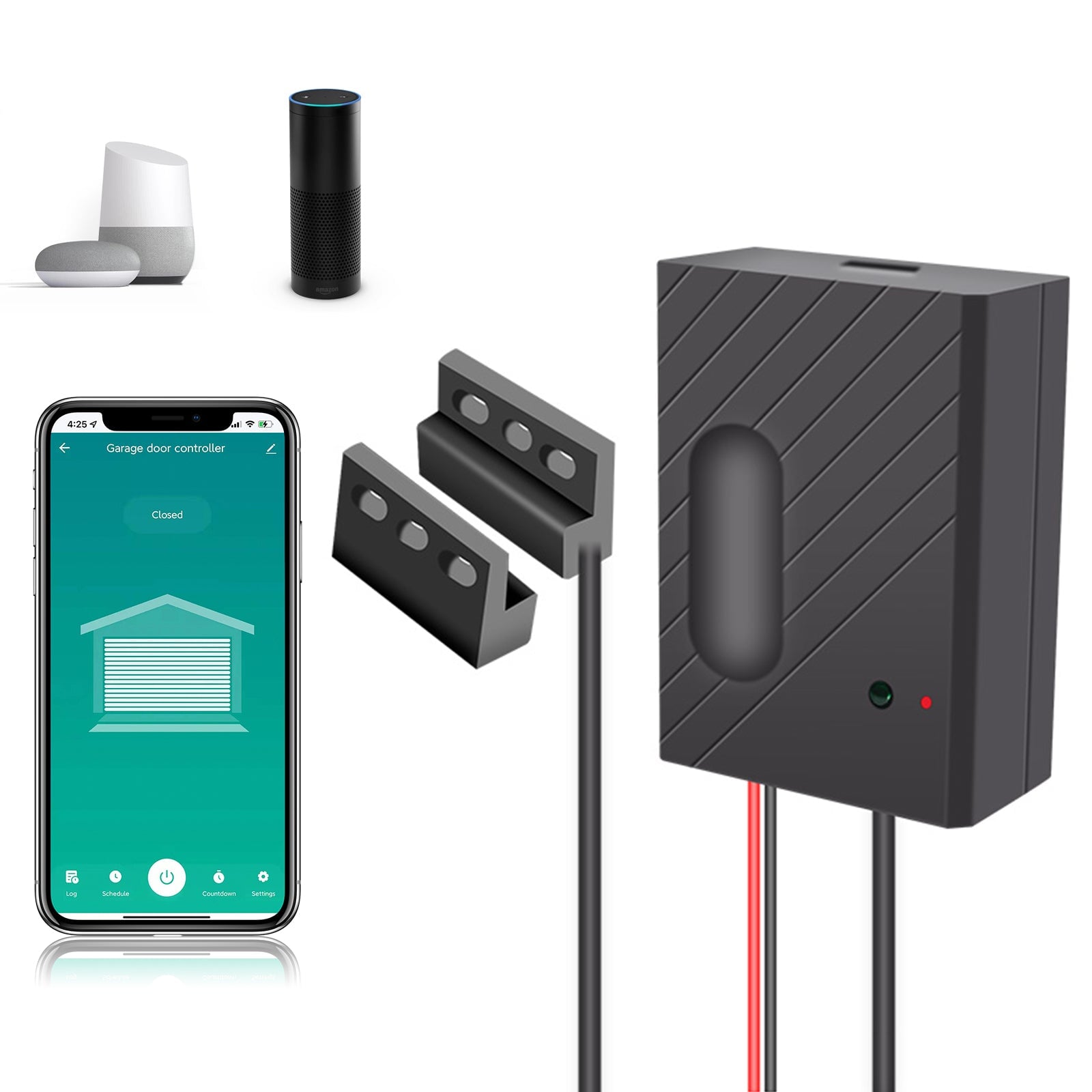 BSEED Smart Sensor Switch Wifi Sensor Switch Zigbe Sensor Switch Set Samrt Alarm sensor switch Bseed official Wifi Garage door Sensor 