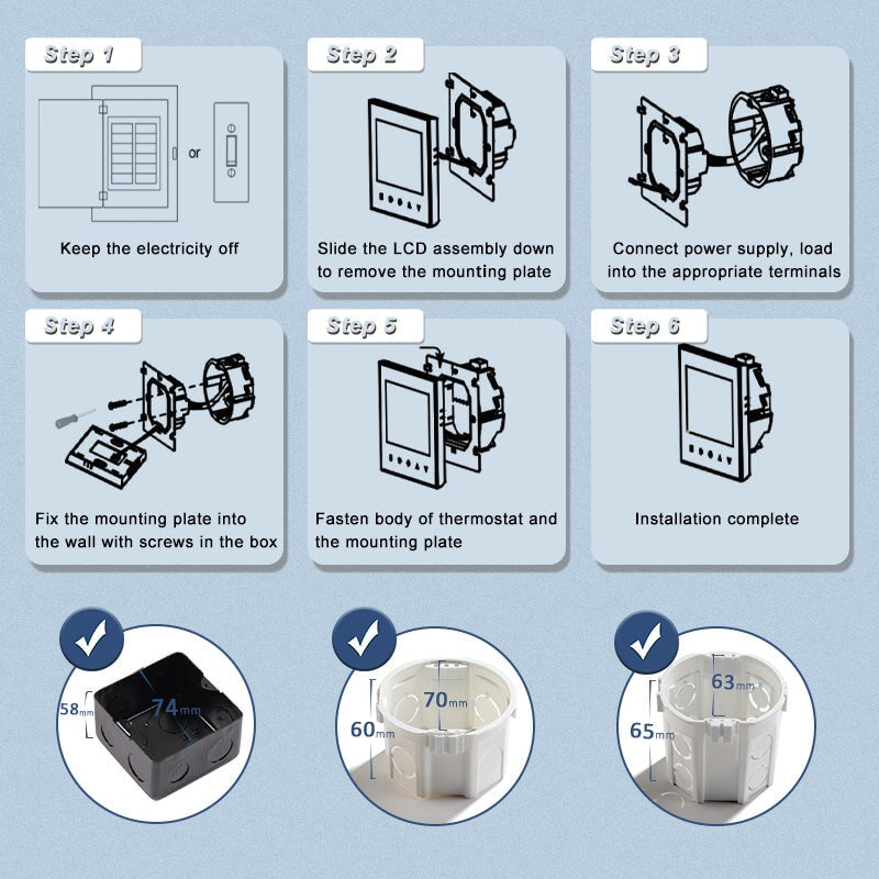 WiFi Smart Central Air Conditioner Temperature Controller – Bseedswitch