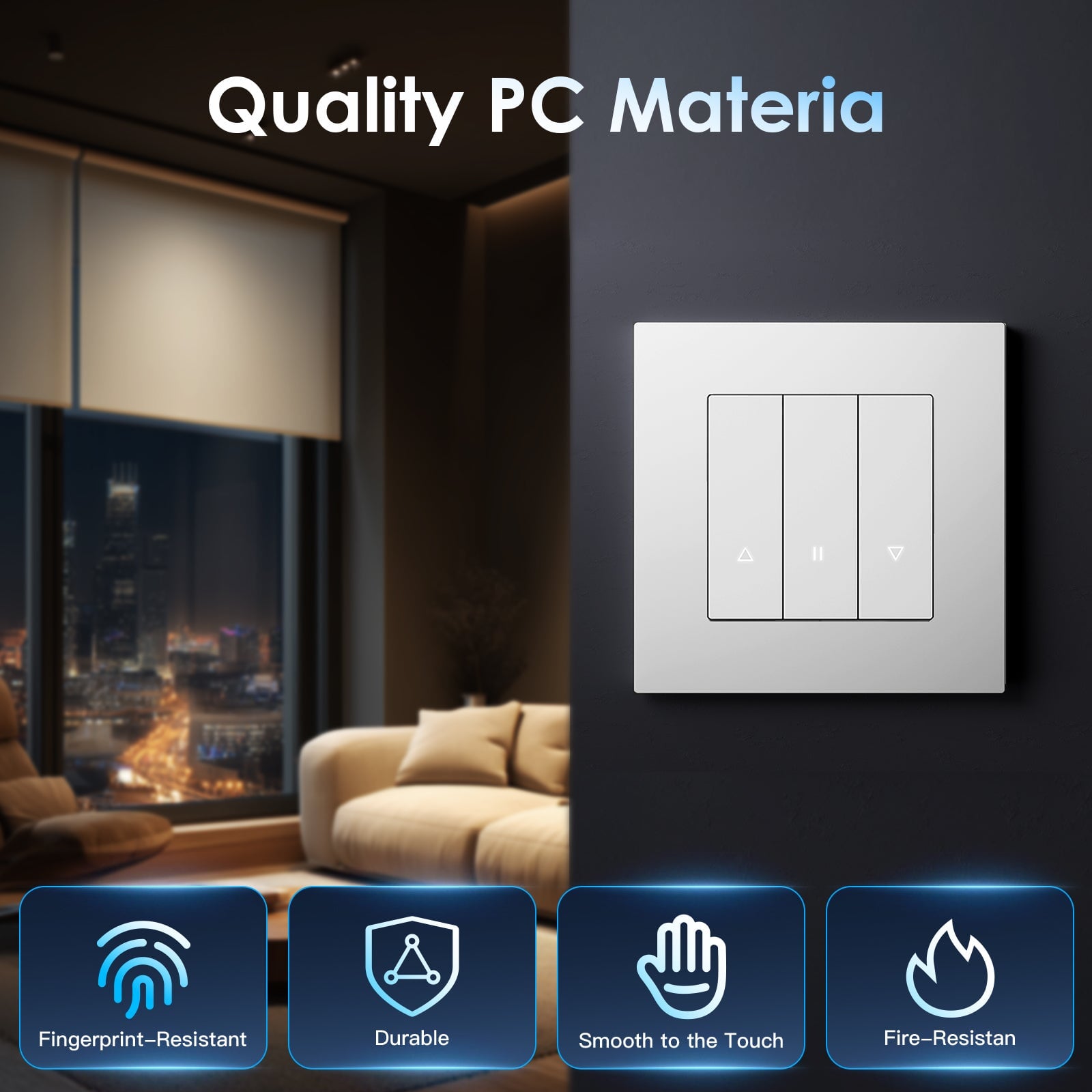 Bseed Echo Smart Wifi Roller Shutter Switch Work with Tuya Alex Google Assistant Blind Switch Home Automation Kits Bseedswitch 