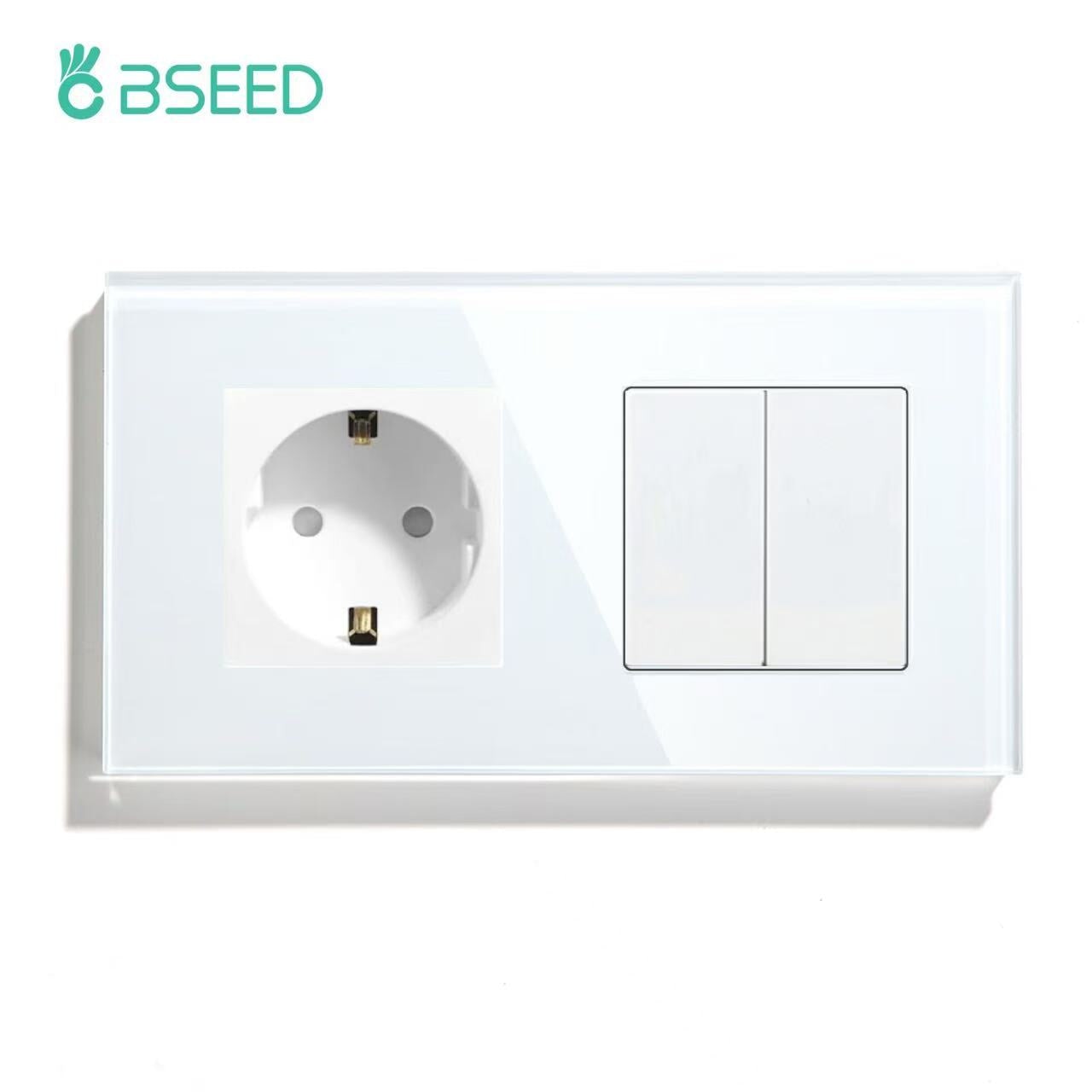 BSEED Product Customization Bseedswitch eu socket with double blank key 