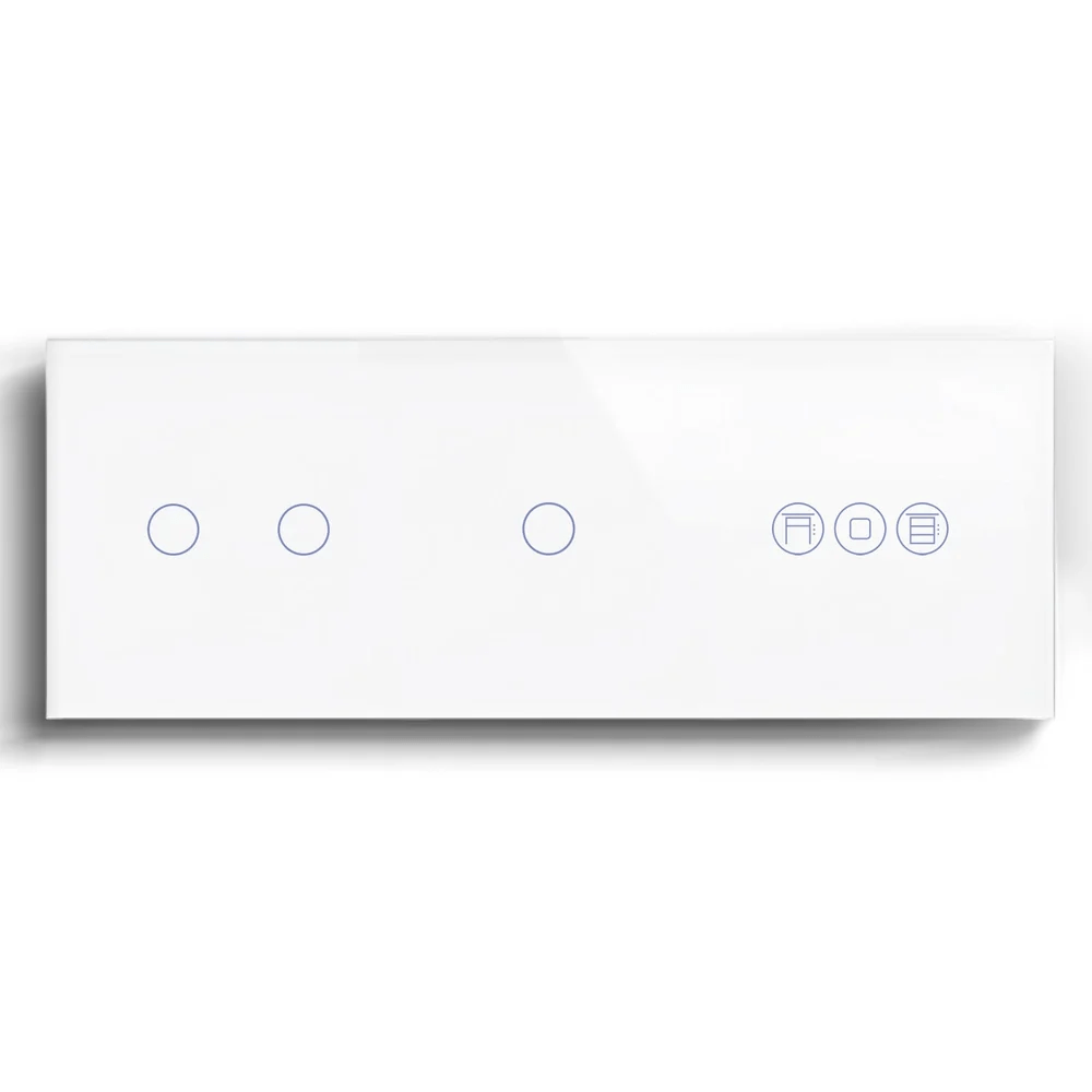 BSEED Product Customization Bseedswitch 2gang 2way switch with 1gang 2way switch with wifi roller shutter switch 