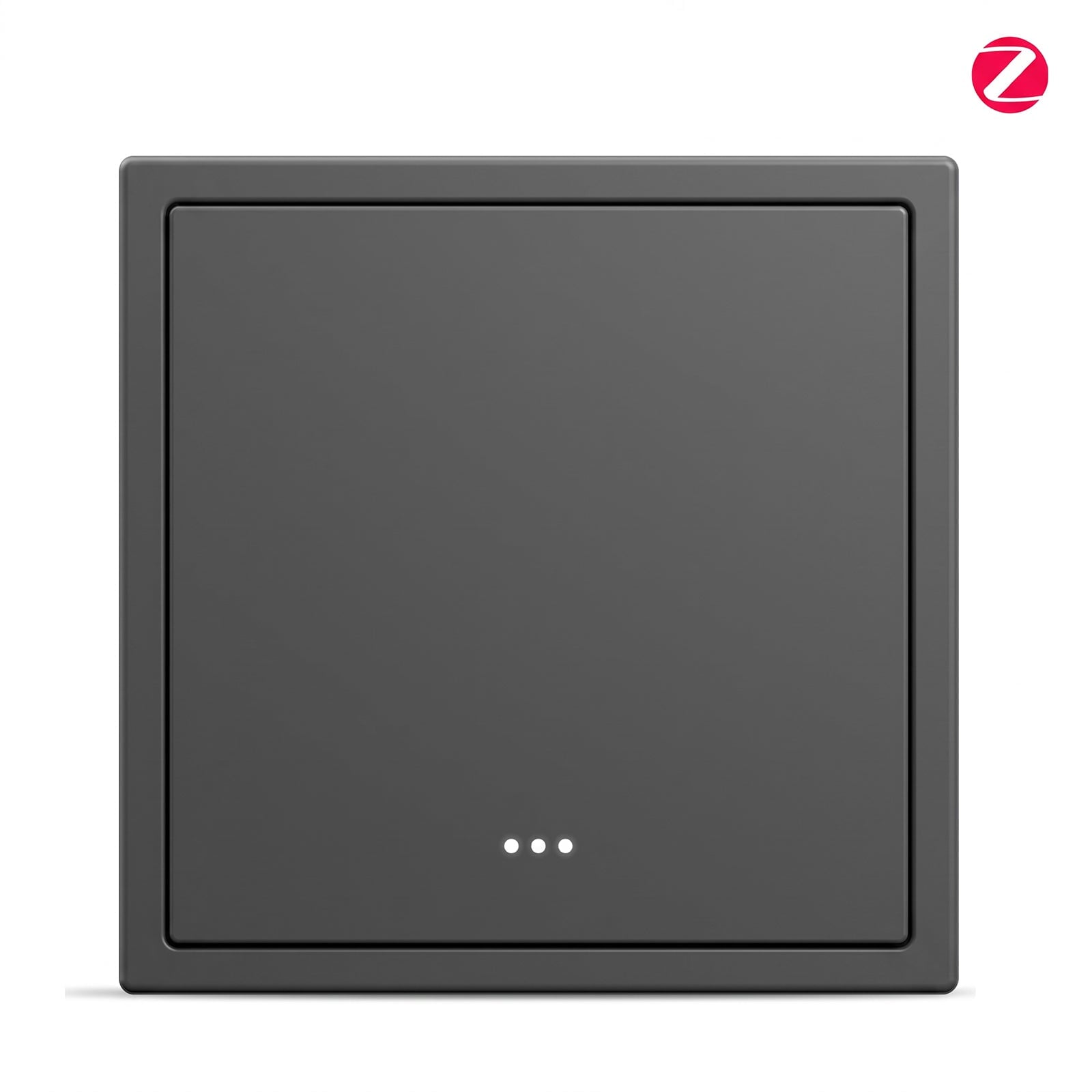 BSEED Gand Series Zigbee Light Switch (With Neutral) Recessed light switches with indicator light Light Switches Bseedswitch Grey 1 PCS / Pack 1 Gang