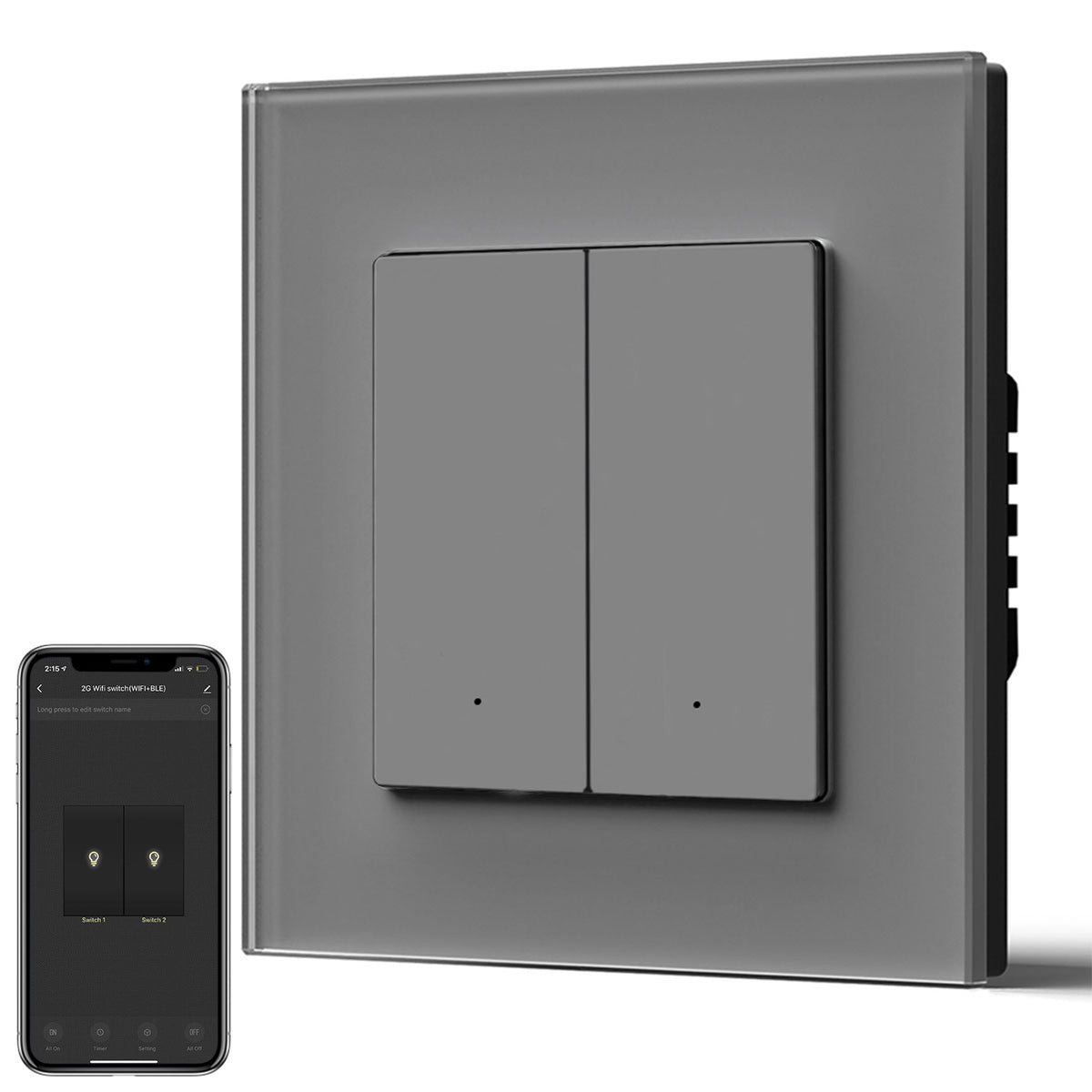 BSEED Smart Wifi Light Switch (With Neutral)