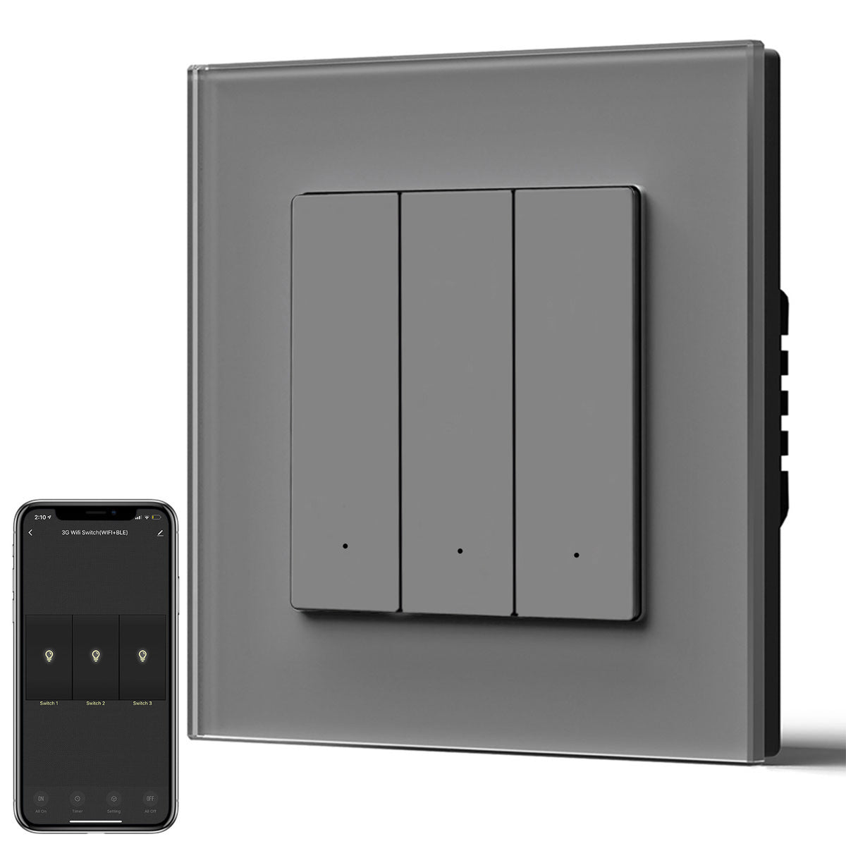BSEED Smart Wifi Light Switch (With Neutral)