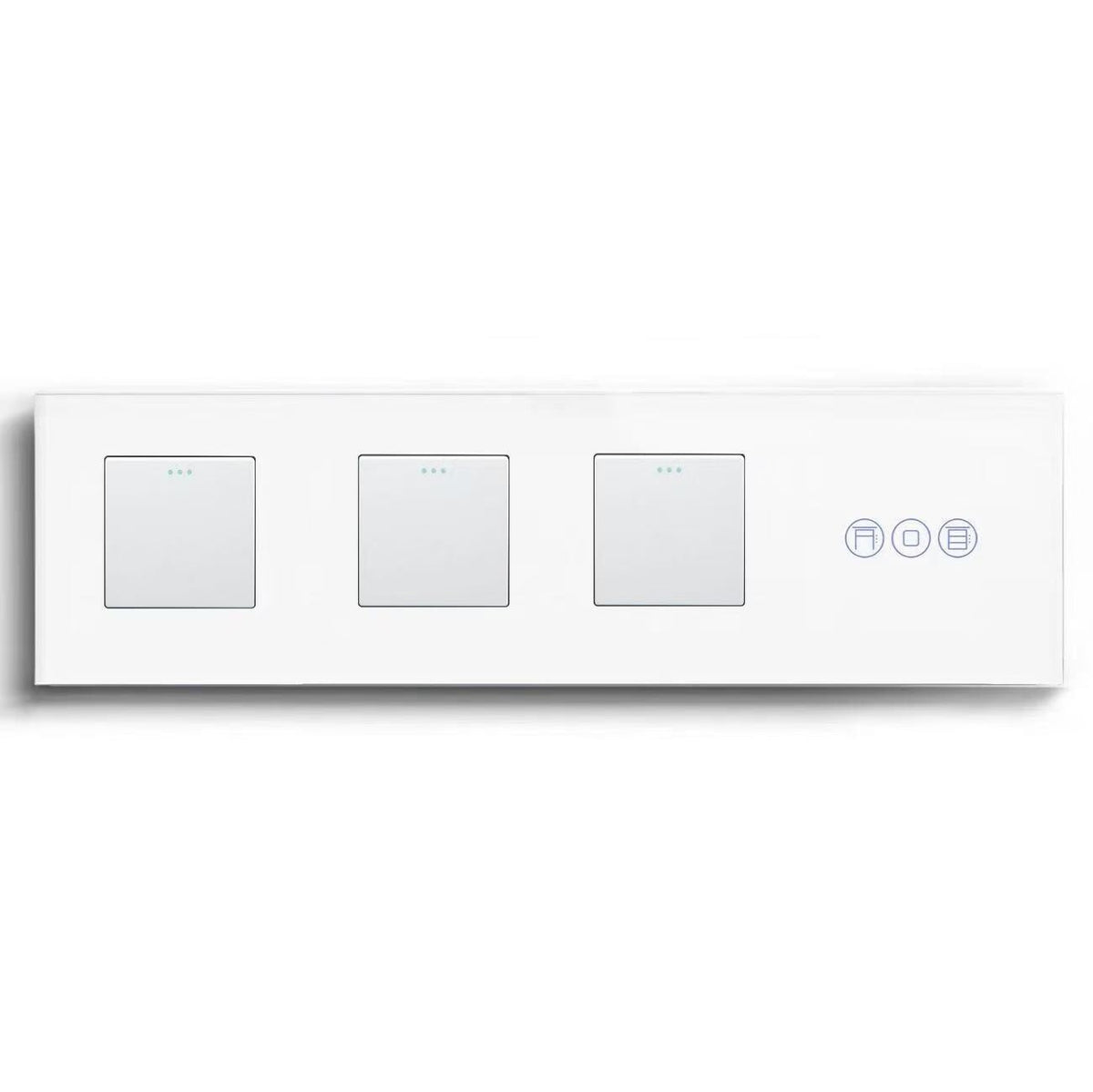 Personalizzazione Prodotto BSEED Interruttore triplo BSEED 1Gang 2 Vie con interruttore per tapparelle Wi-Fi 
