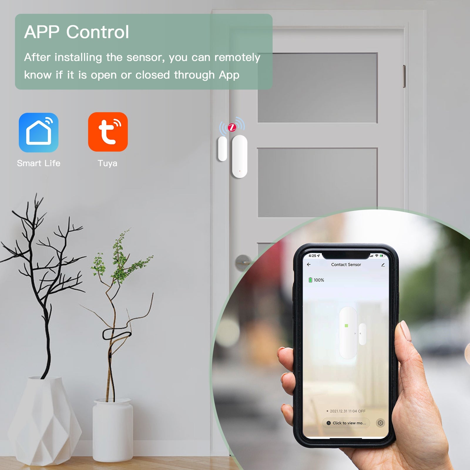 BSEED Smart Sensor Switch Wifi Sensor Switch Zigbe Sensor Switch Set Samrt Alarm sensor switch Bseed official 