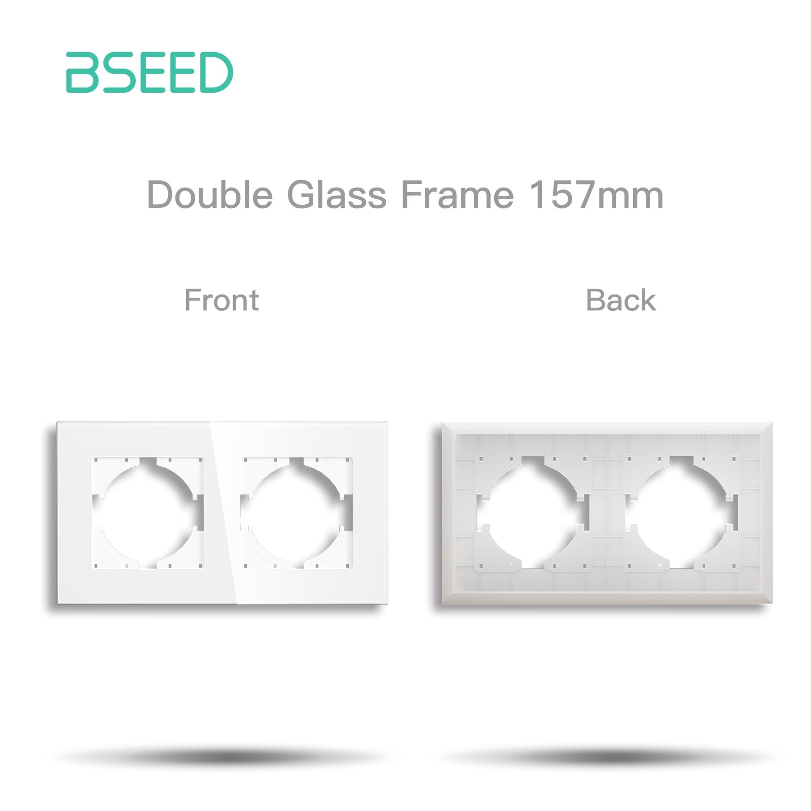 BSEED Product Customization Bseedswitch Classic Series 2slot glass panel 