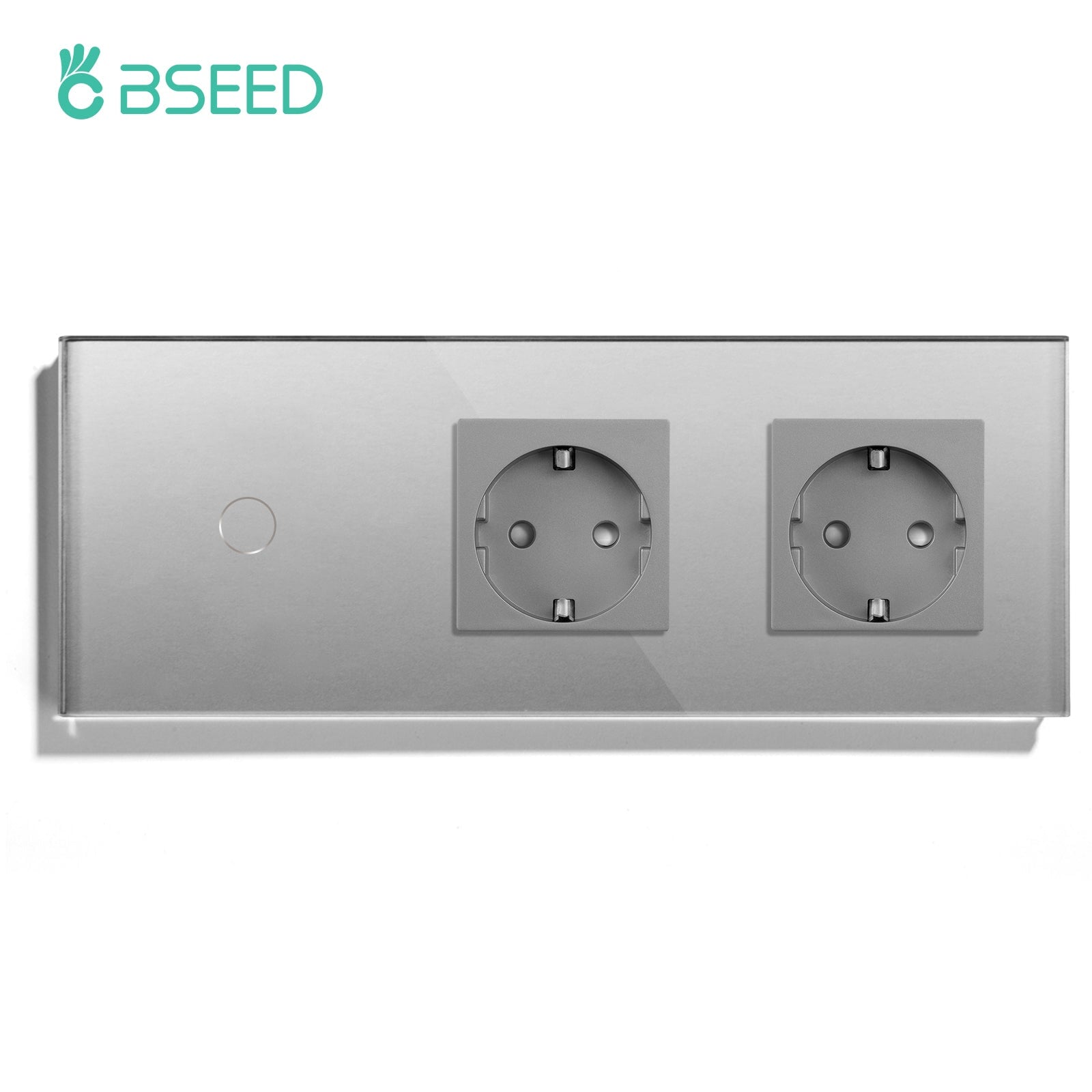 Presa a parete standard UE Zifbee, con monitoraggio energetico e Presa a parete standard UE Zifbee, con monitoraggio energetico e