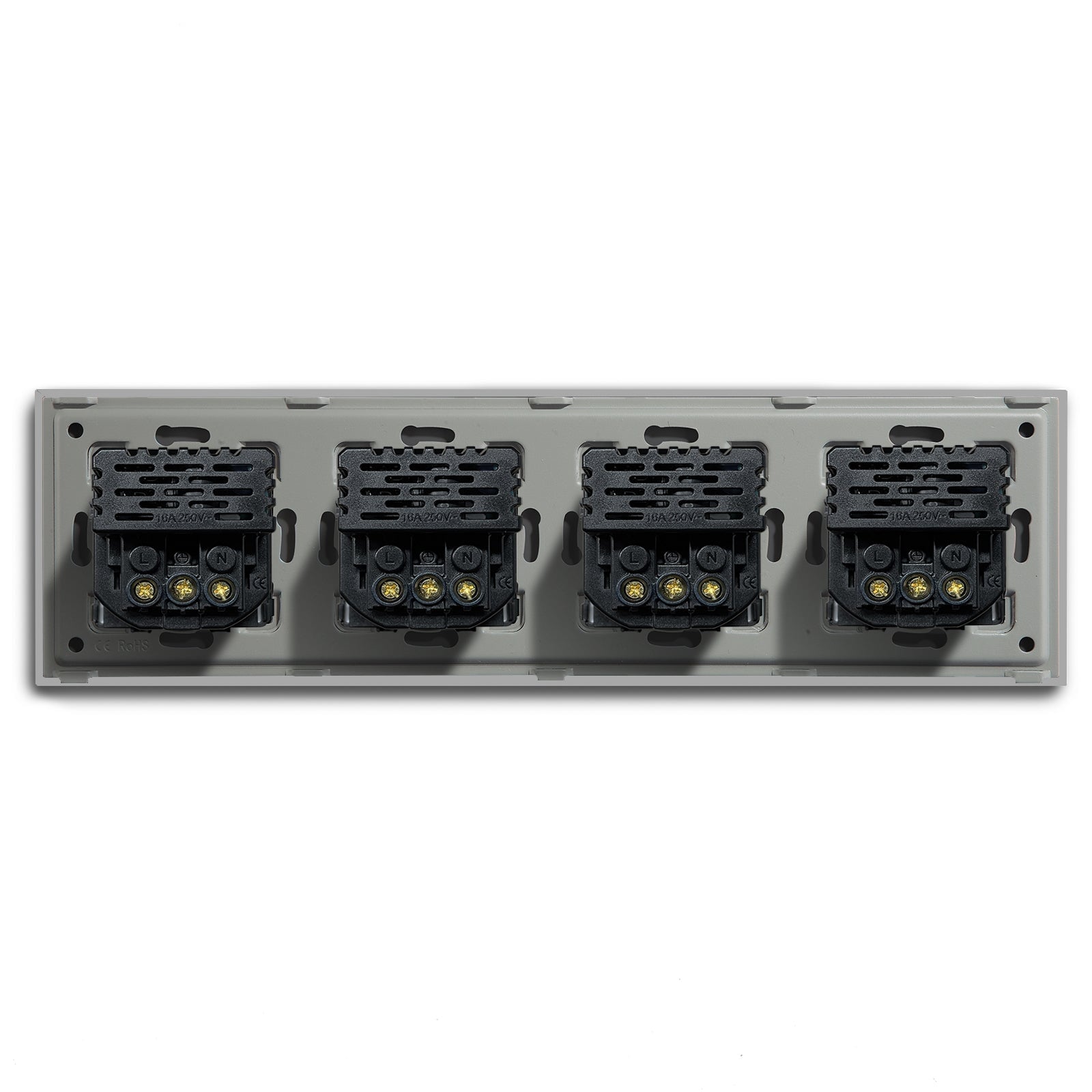 BSEED Schuko Stopcontact met USB/TYPE C Port, USB Stopcontact Inbouw met Snelkoppeling, PC Frame Inbouwstopcontact met USB C Inbouw, Randaarde Wandcontactdoos Wit 16Amp voor Telefoon, Pad enz.- 80mm BSEED Schuko Stopcontact met USB/TYPE C Port, USB Stopcontact Inbouw met Snelkoppeling, PC Frame Inbouwstopcontact met USB C Inbouw, Randaarde Wandcontactdoos Wit 16Amp voor Telefoon, Pad enz.- 80mm