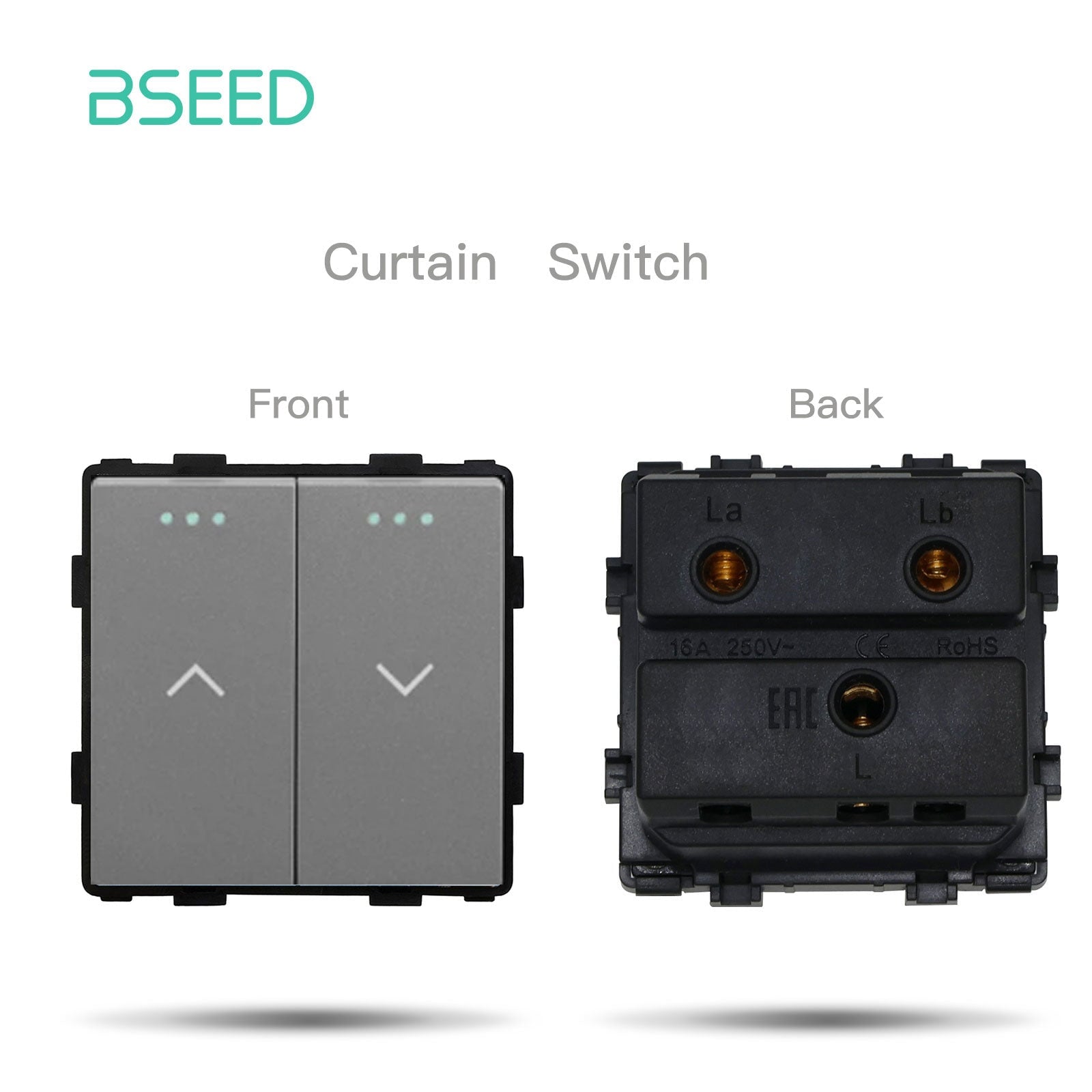 BSEED Product Customization Bseedswitch Melody series curtain switch 