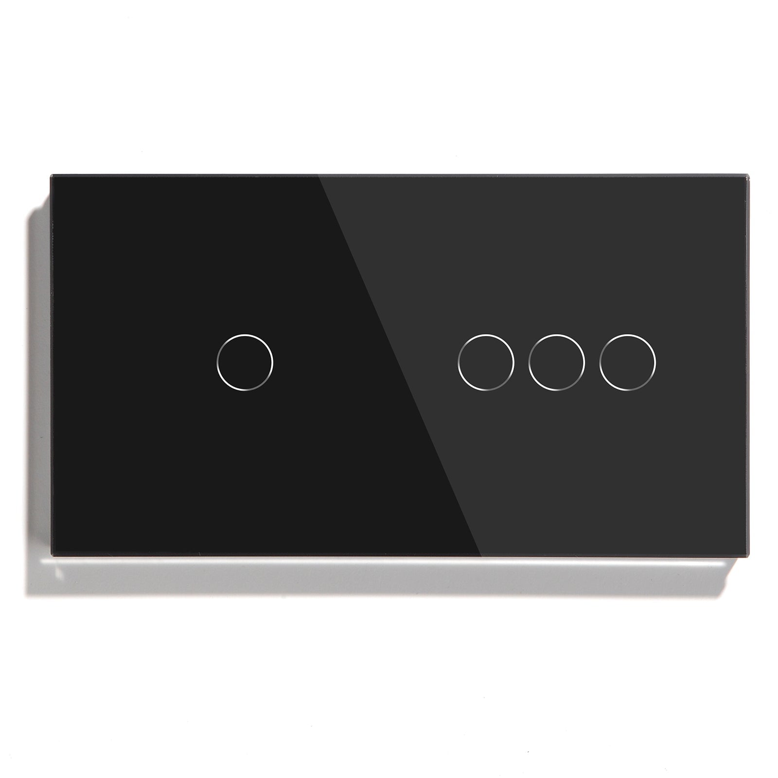 Bseed WiFi Light Switch 1/2/3 Way Double Smart WiFi Touch Switch 157mm ...