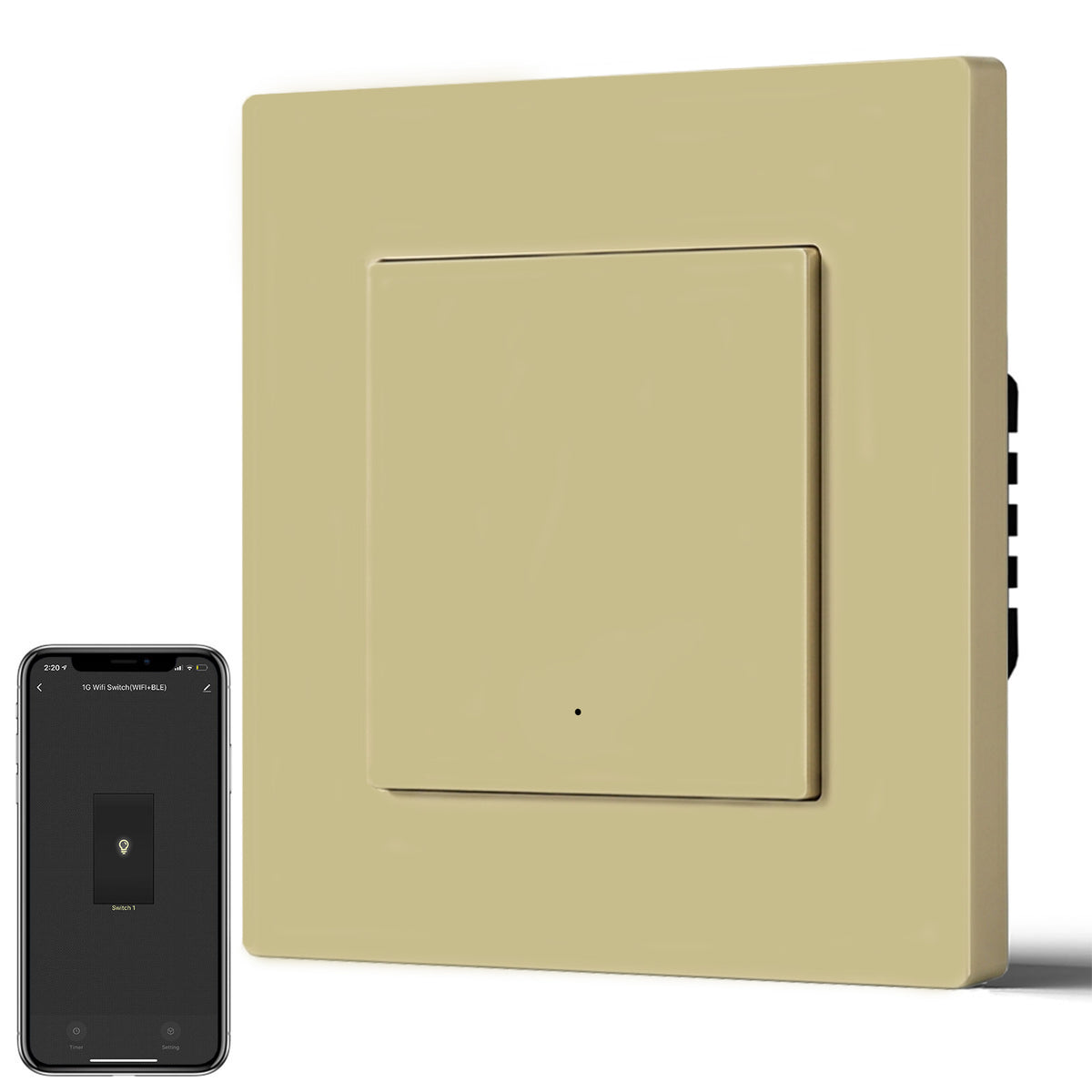 BSEED Smart Wifi Light Switch (With Neutral)