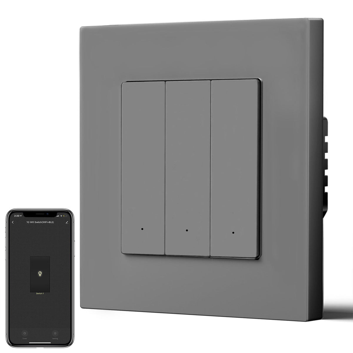 BSEED Smart Wifi Light Switch (With Neutral)