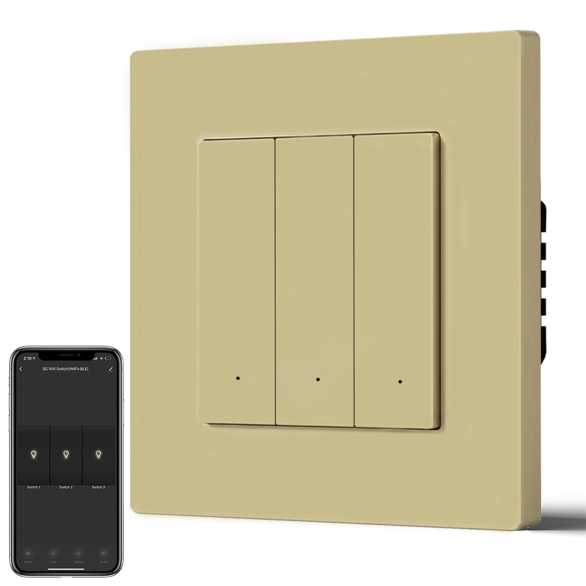 BSEED Smart Wifi Light Switch (With Neutral)