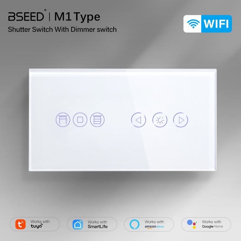 BSEED WiFi dimmer switch with shutter switch – Bseedswitch