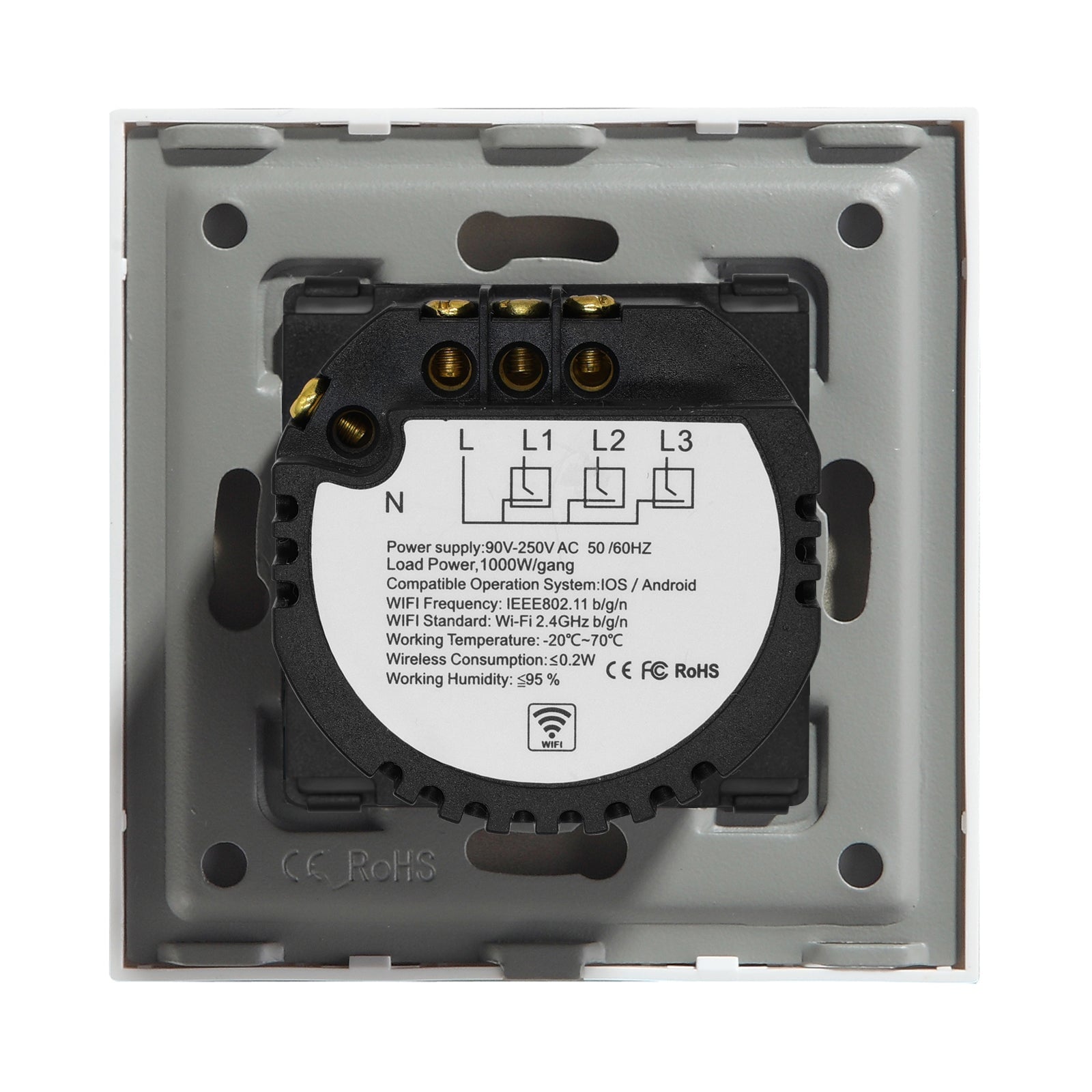 Bseed Smart Wifi Light Switch Wall Switch (With Neutral) Light Switches Bseedswitch 