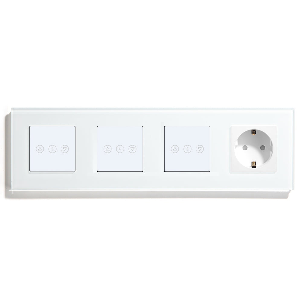 Bseed Smart WiFi Dimmer Switches With Normal EU Standard Wall Sockets 299mm Light Switches Bseedswitch 